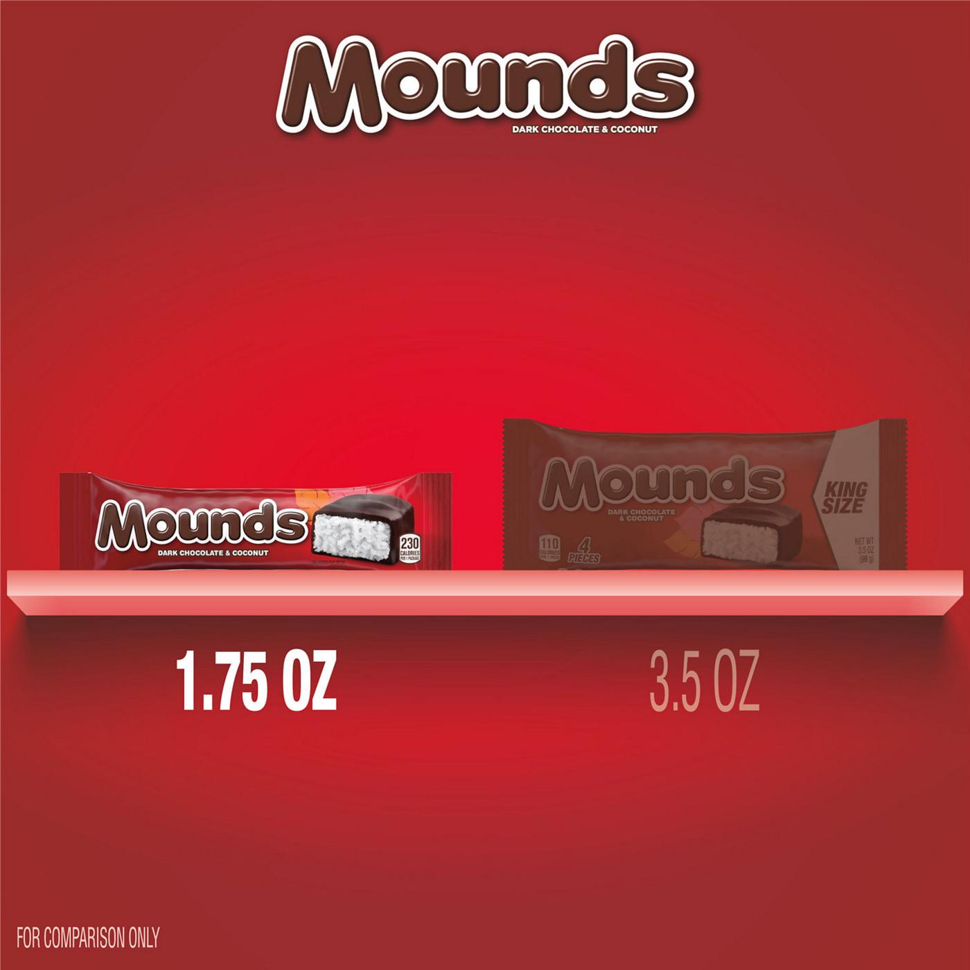 Mounds Dark Chocolate & Coconut Candy Bar; image 4 of 5