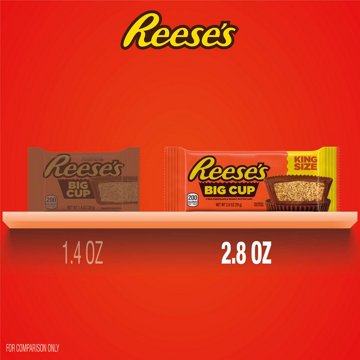 Reese's Big Cup Milk Chocolate Peanut Butter Candy - King Size
