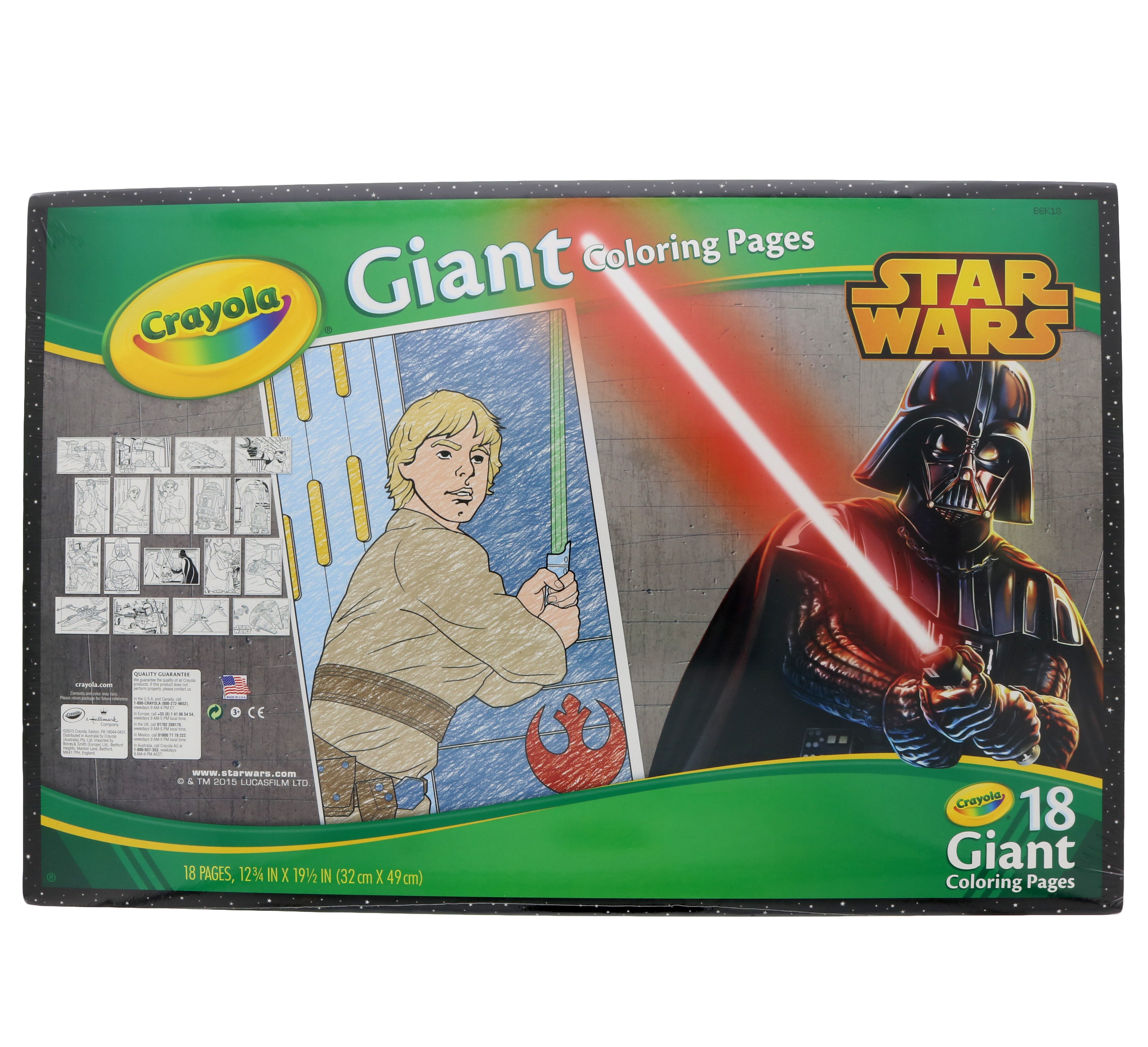 Crayola Star Wars Giant Coloring Pages - Modcoloring