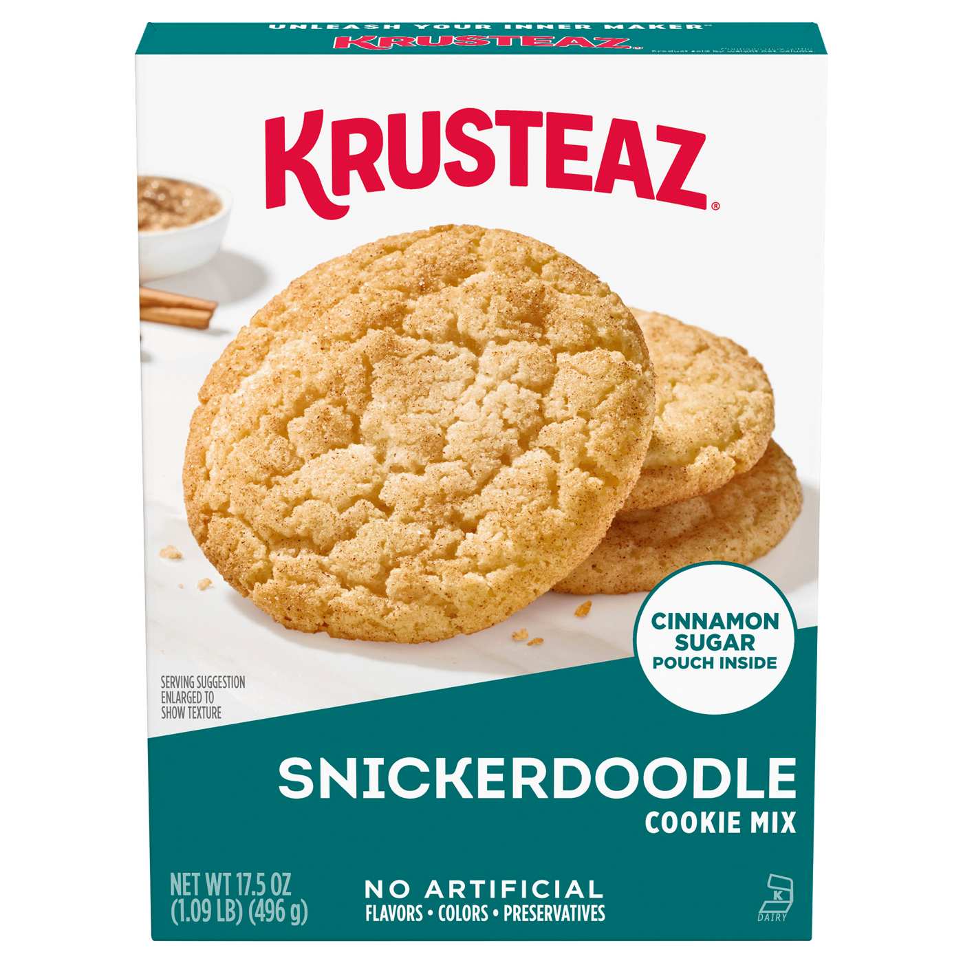 Krusteaz Snickerdoodle Cookie Mix; image 1 of 4