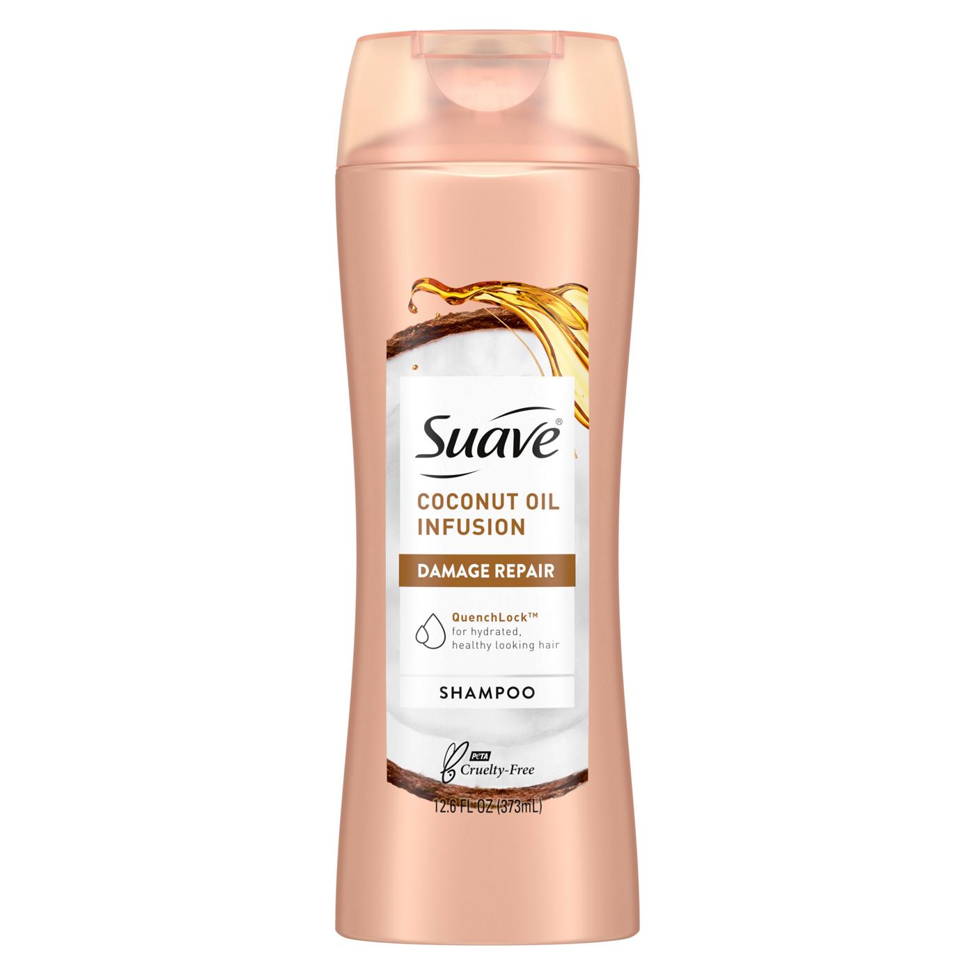 Suave Professionals Coconut Oil Infusion Damage Repair Shampoo; image 1 of 5