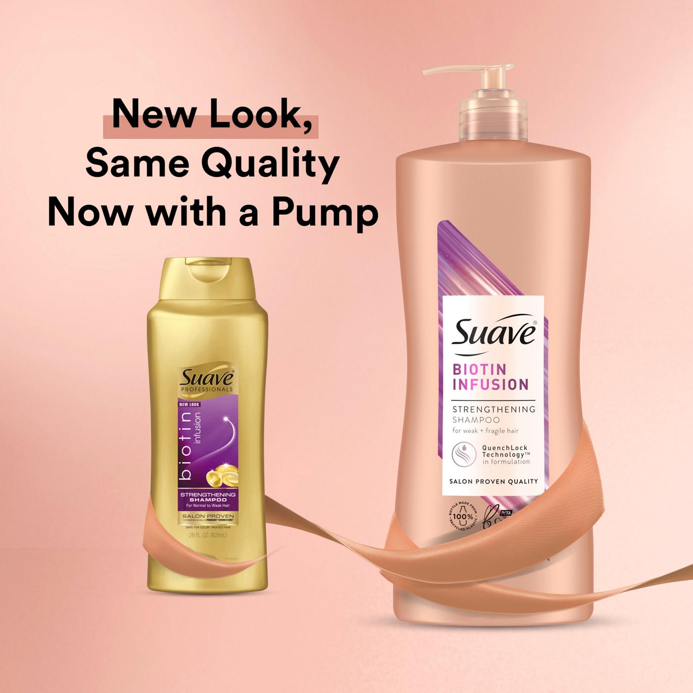 Suave Professionals Biotin Infusion Strengthening Shampoo; image 7 of 9