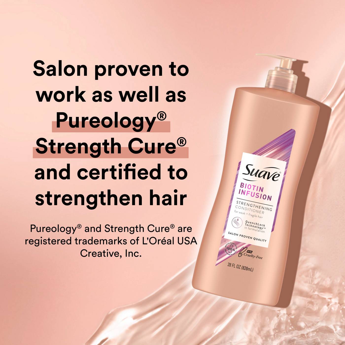 Suave Professionals Biotin Infusion Strengthening Conditioner; image 6 of 11