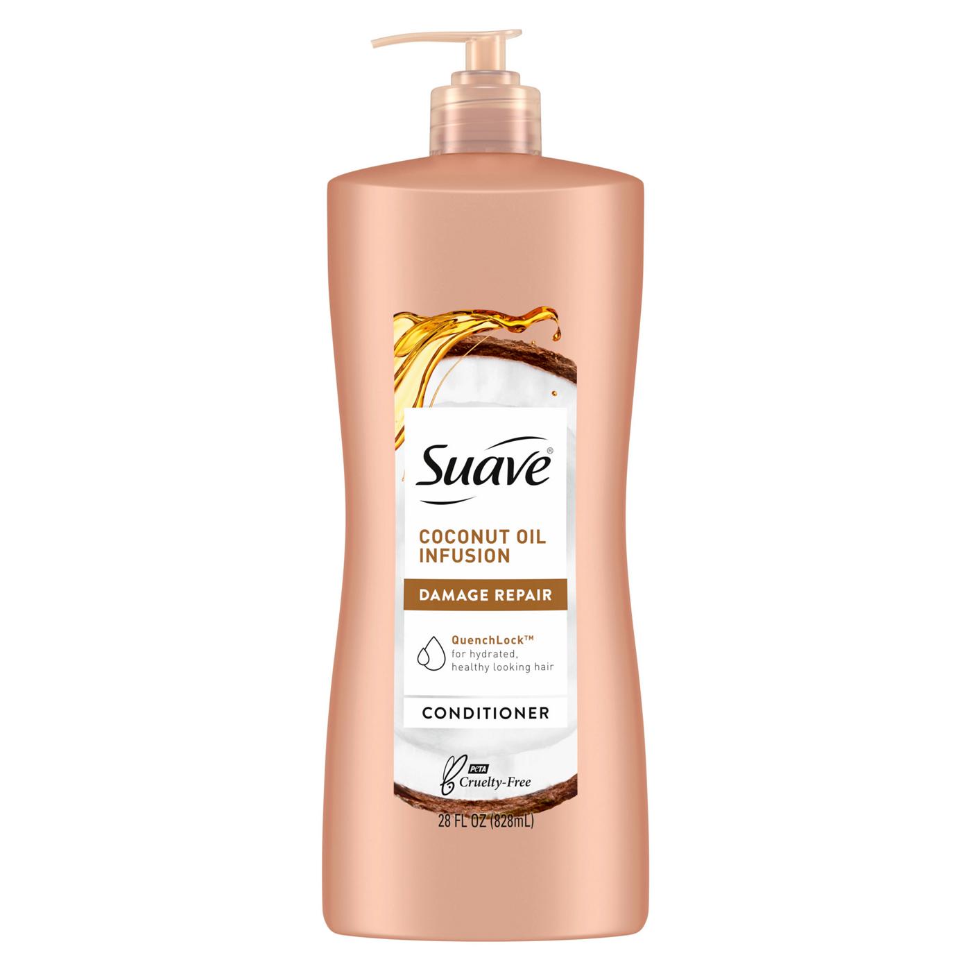 Suave Coconut Oil Infusion Damage Repair Conditioner; image 1 of 6