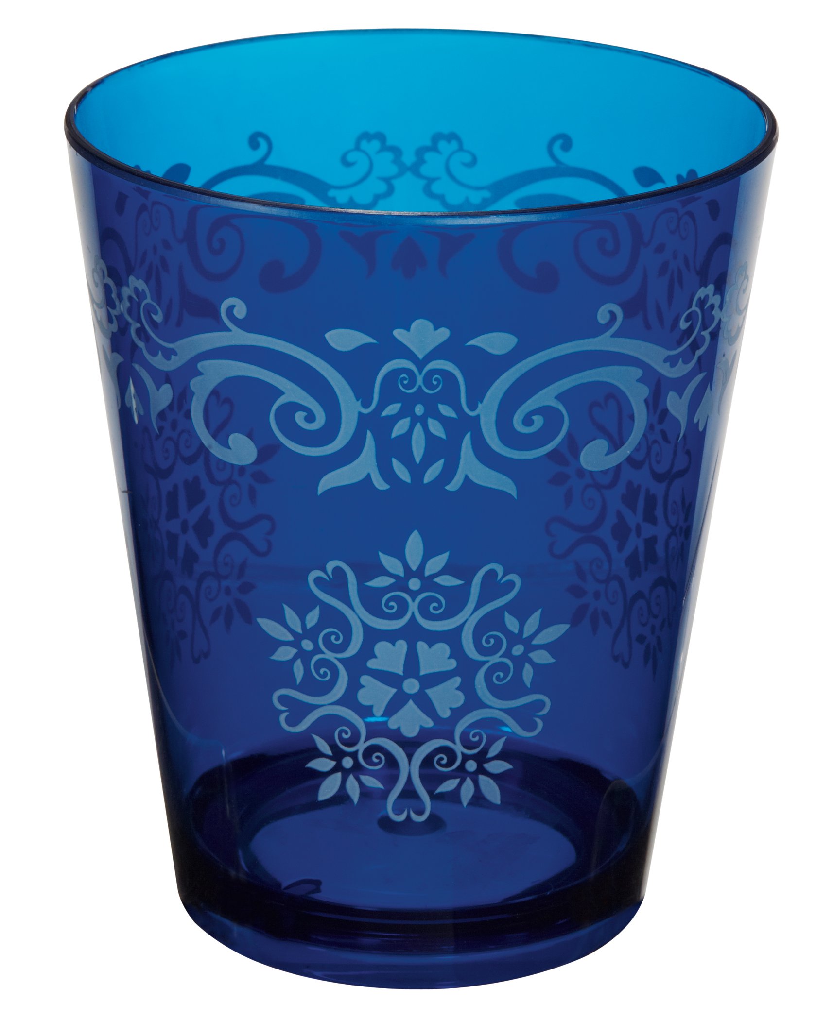 Dining Style Antique Floral Dof Blue Shop Glasses & Mugs at HEB