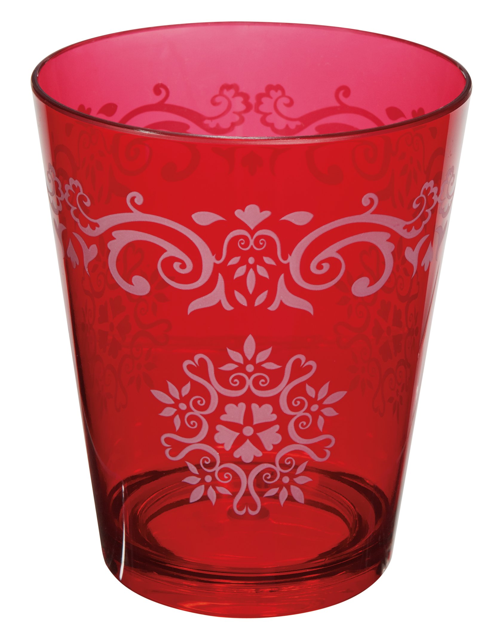 Dining Style Antique Floral Dof Red Shop Glasses & Mugs at HEB