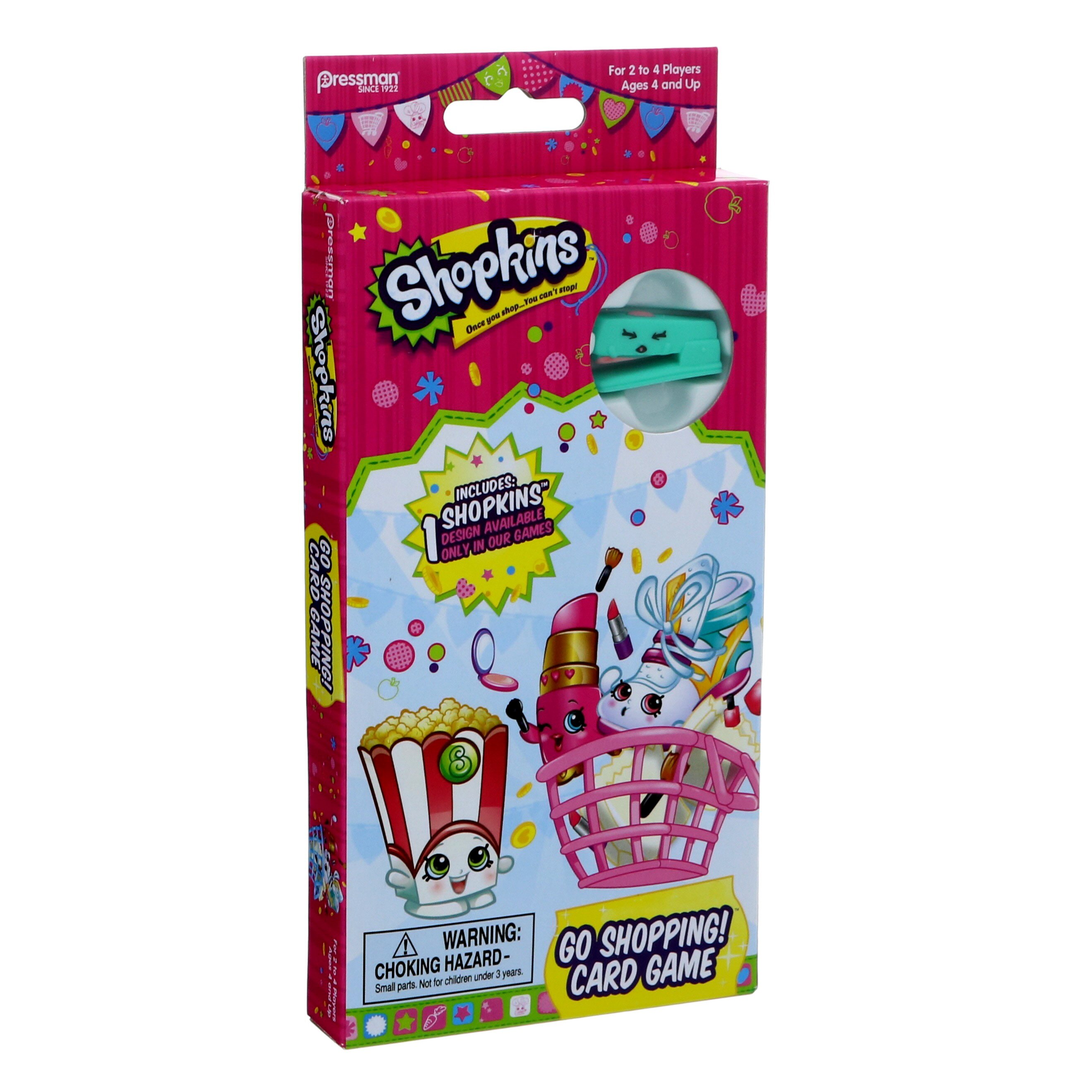 Pressman Shopkins Go Shopping Card Game Shop Games at HEB
