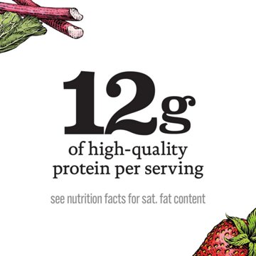 Siggi's 4% Strained Whole Milk Skyr Yogurt - Strawberry & Rhubarb