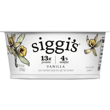 Siggi's Skyr Icelandic Strained Whole Milk Yogurt - Vanilla