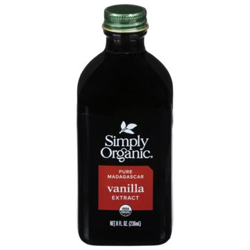 Simply Organic Pure Madagascar Vanilla Extract , 8 oz