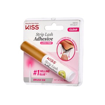 KISS Strip Lash Adhesive - Clear, 0.17 oz