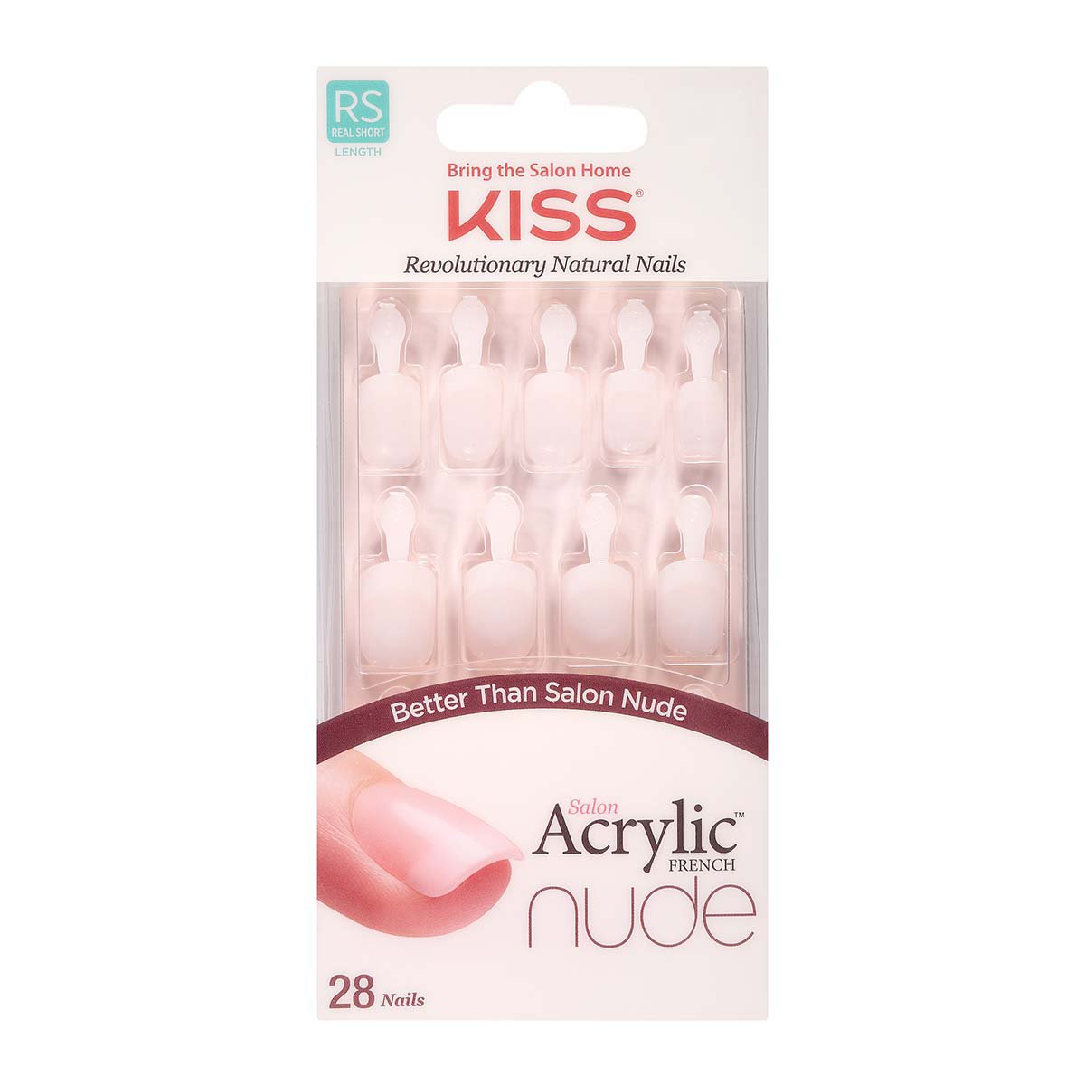 Kiss Salon Acrylic Nude Breathtaking Shop Nail Sets at HEB