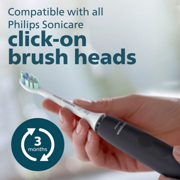 Philips Sonicare 4100 ProtectiveClean Powered Toothbrush - Black