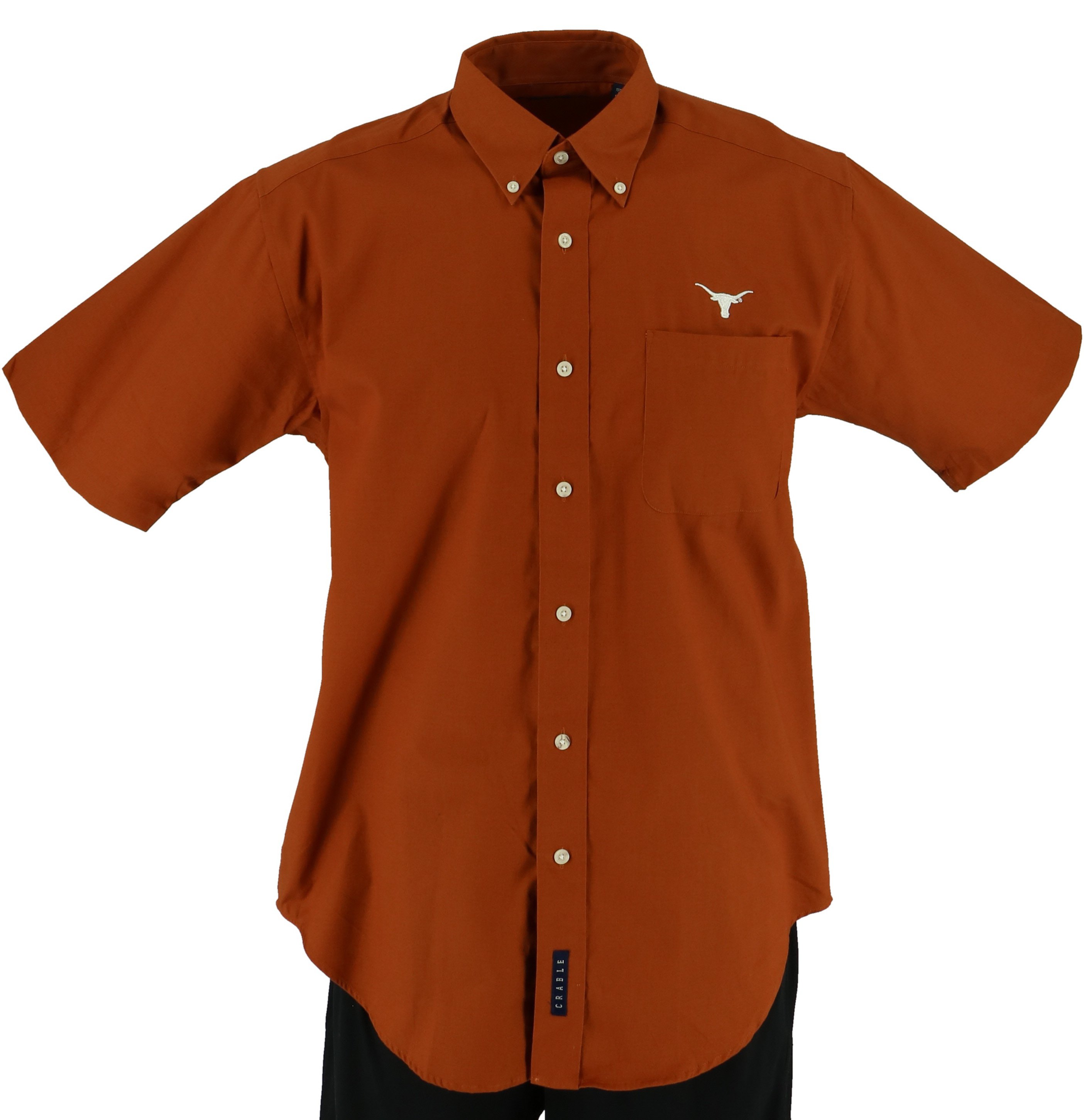 Burnt Orange Columbia Longhorns Fishing Shirt - Size Small