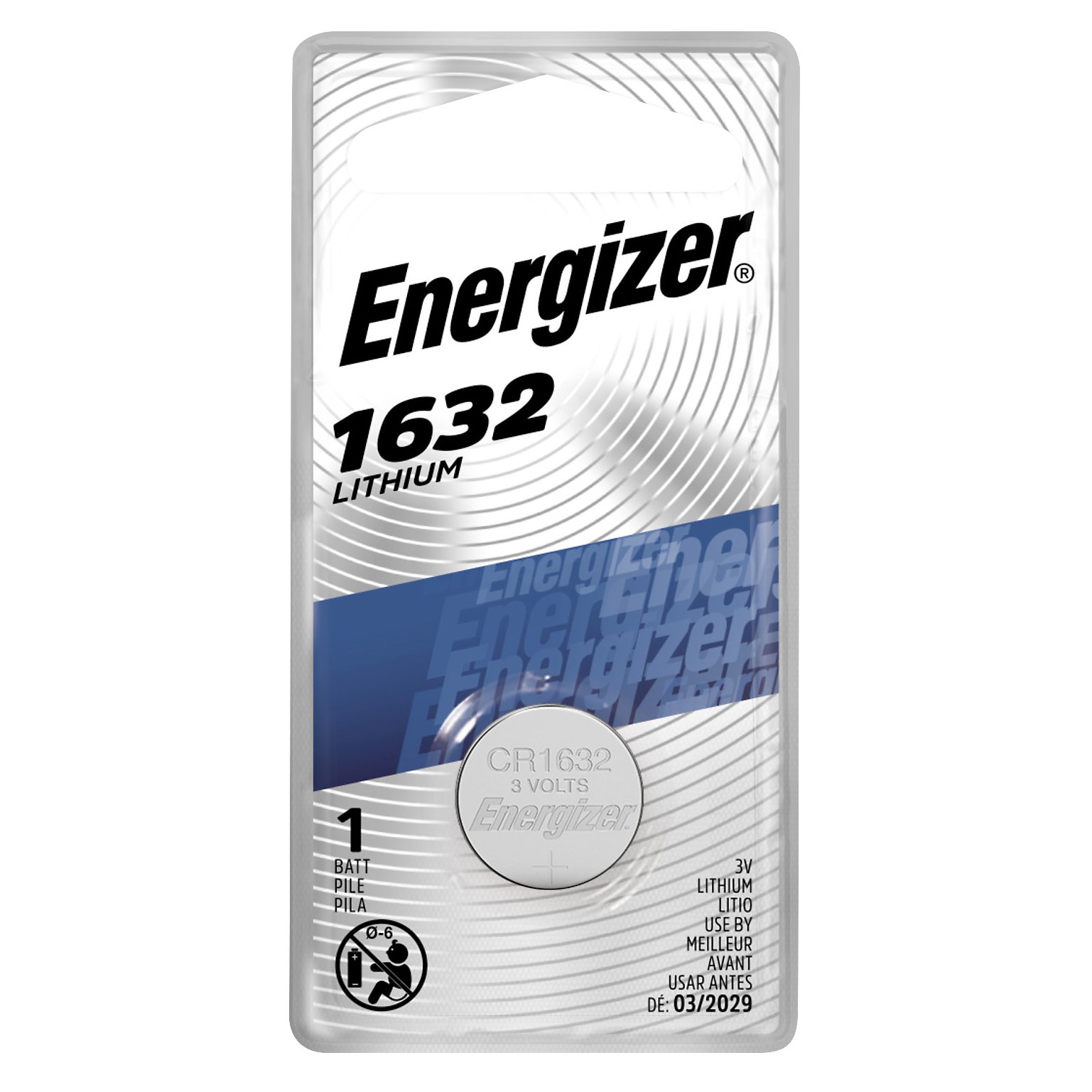 Energizer CR1632 Lithium Coin Battery - Shop Batteries at H-E-B