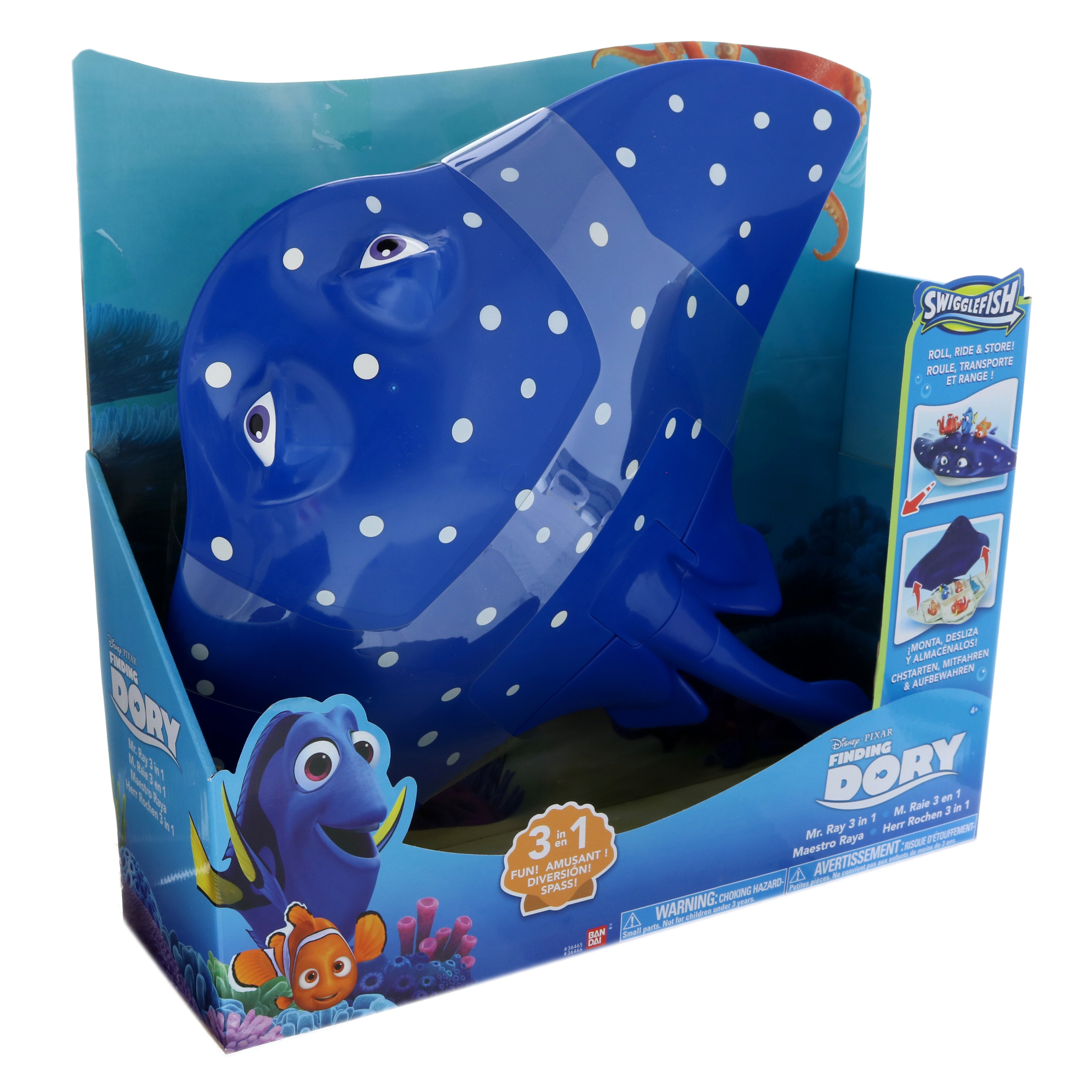 finding dory mr ray 3 in 1 playset