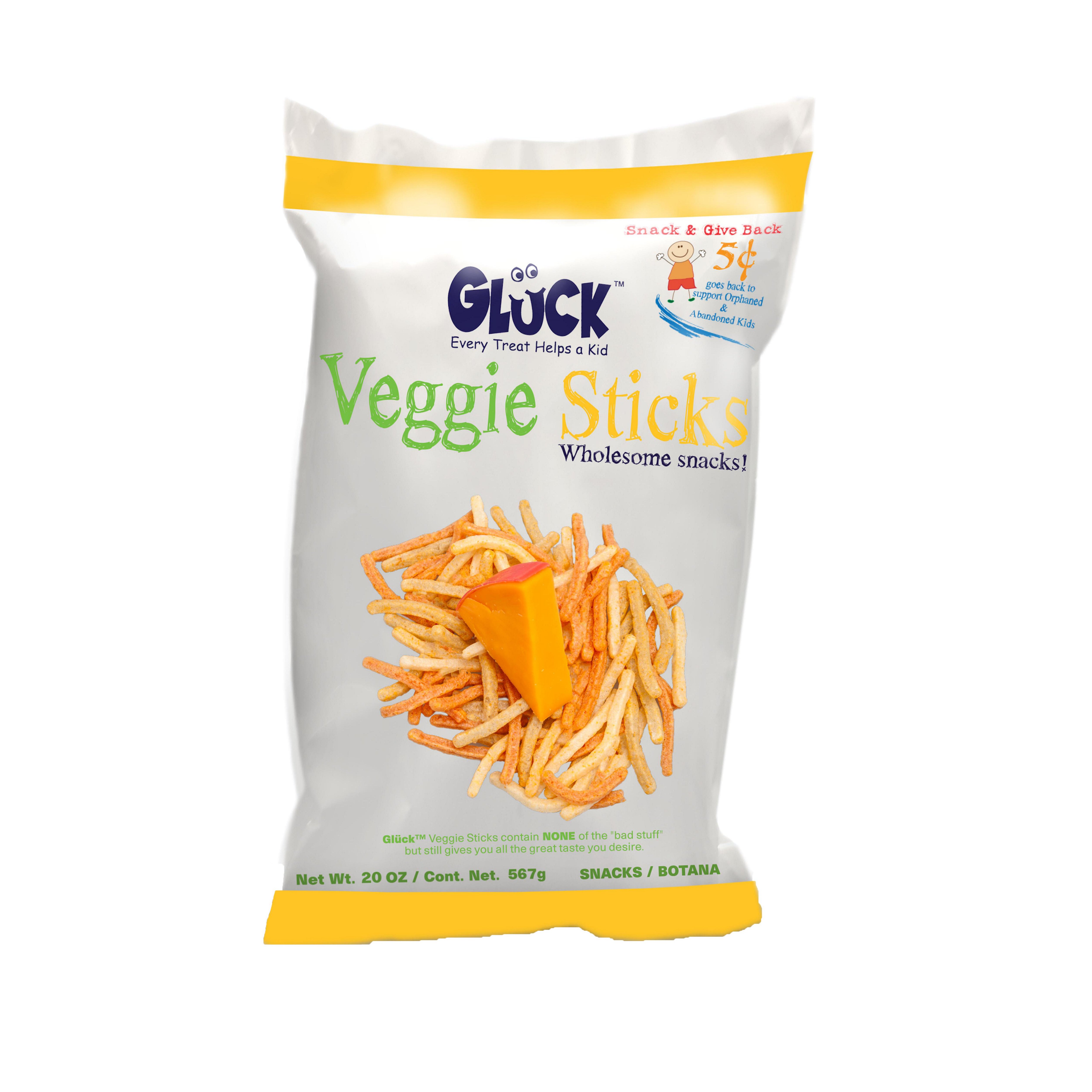 Gluck Cheddar Veggie Sticks Shop Chips at HEB