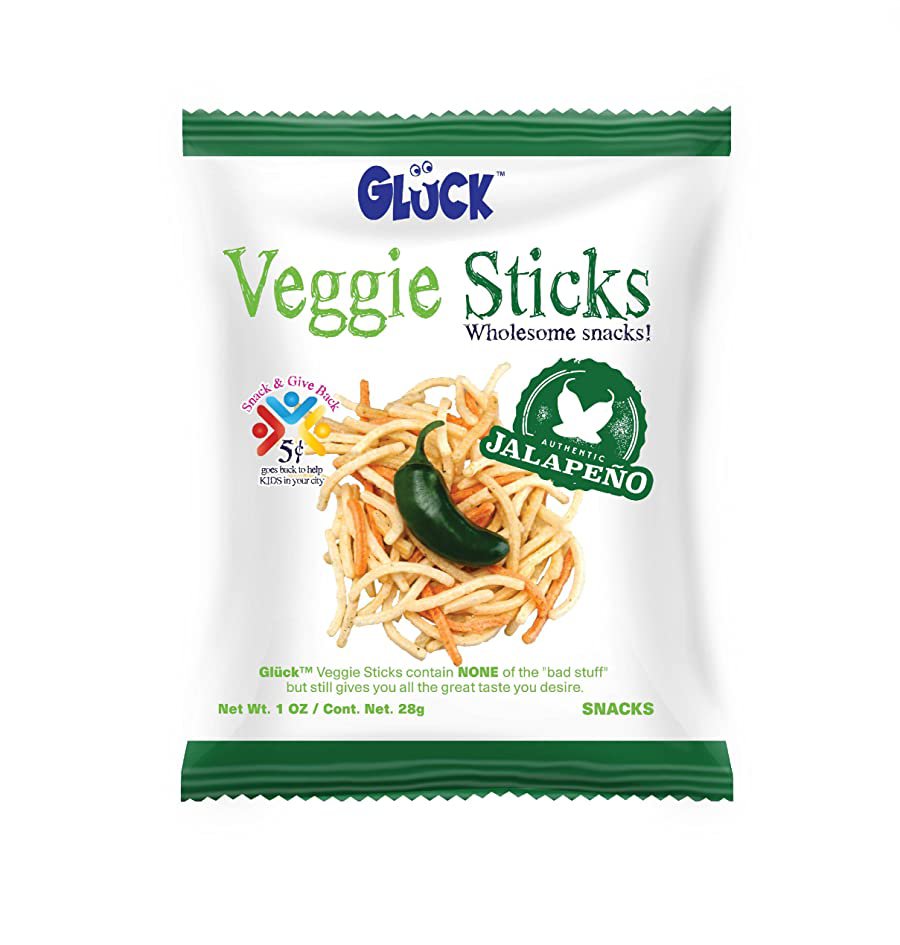 Gluck Jalapeno Veggie Sticks Shop Chips at HEB