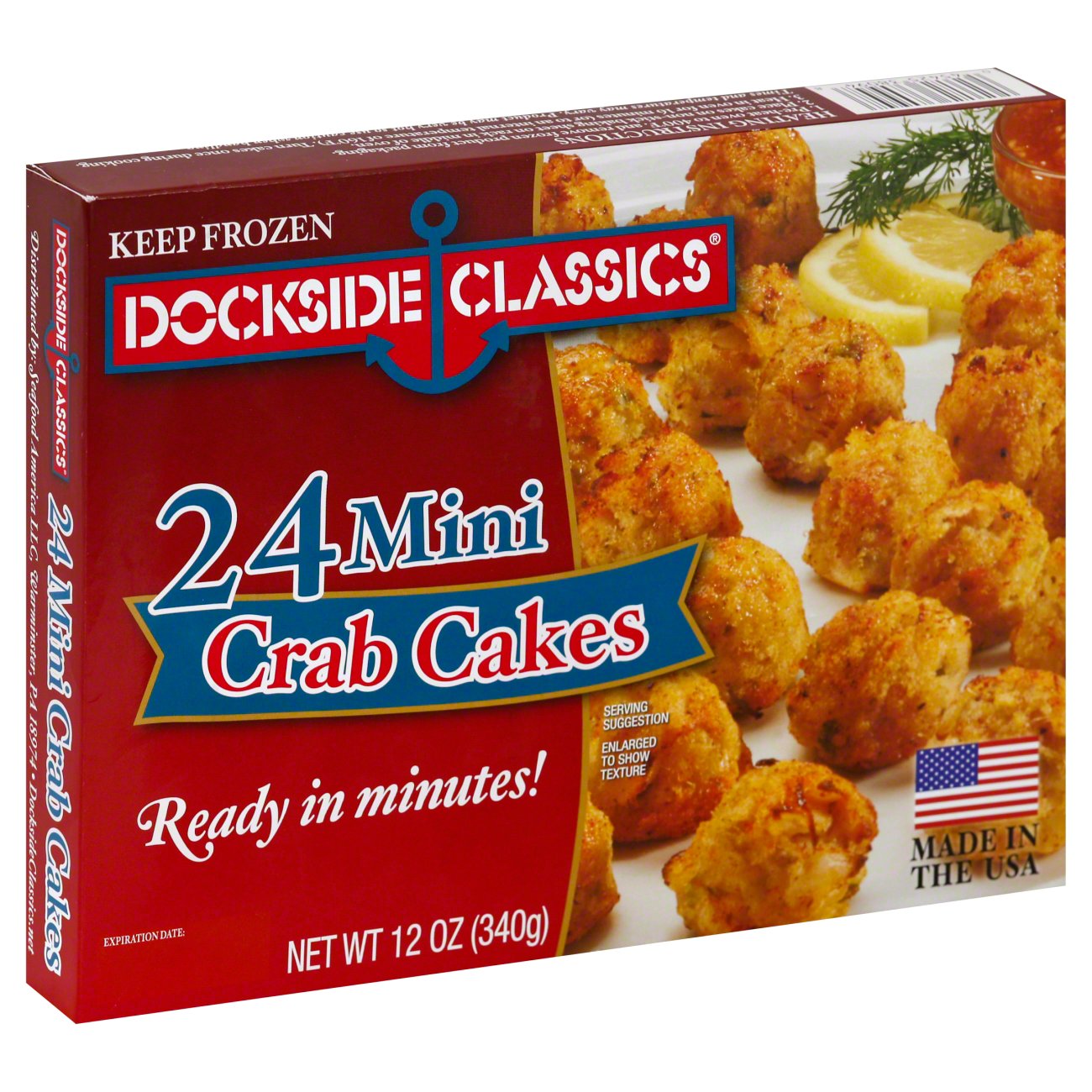 Dockside Classics Mini Crab Cakes Shop Shrimp & shellfish at HEB