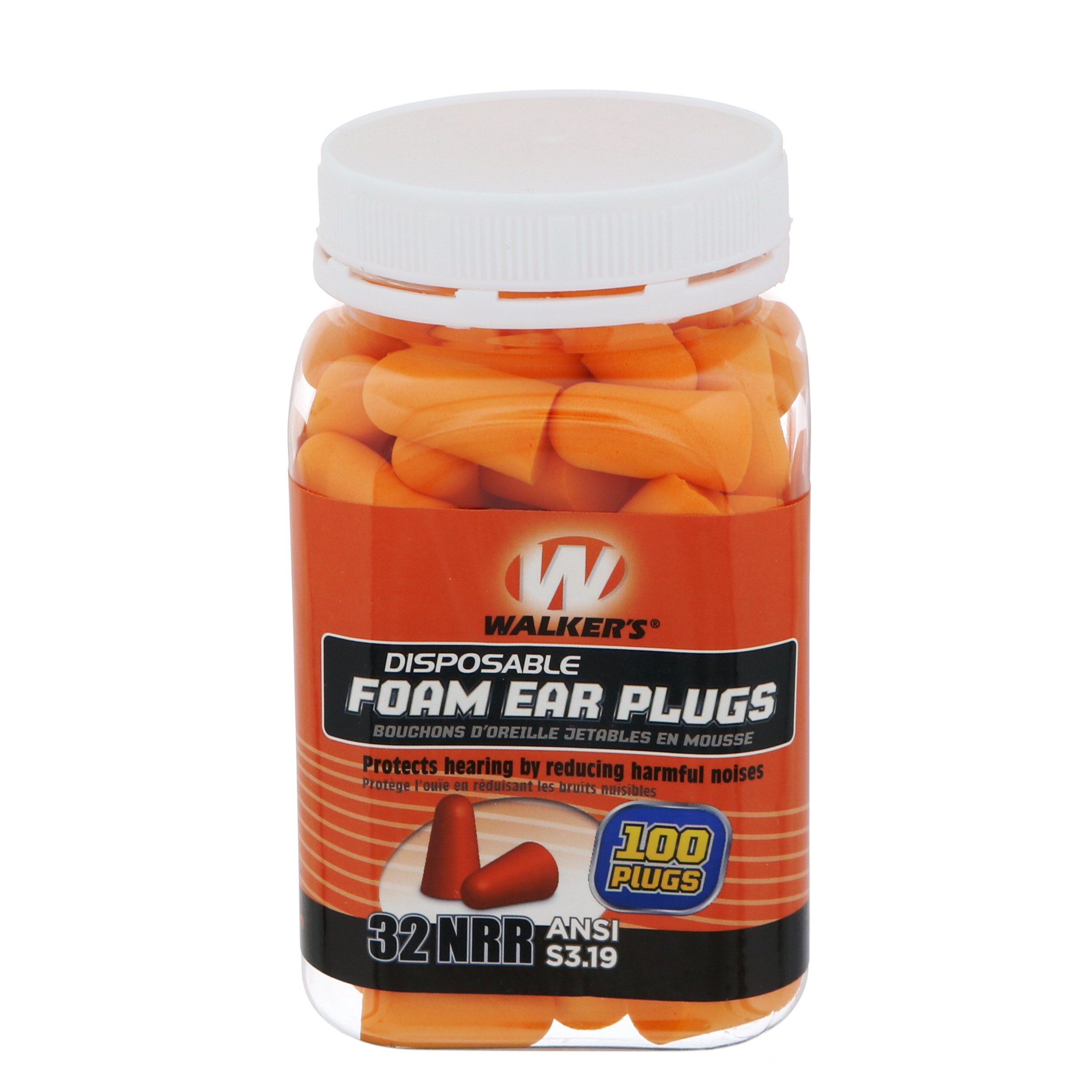 Walker's Disposable Foam Ear Plugs Shop Ear Plugs at HEB