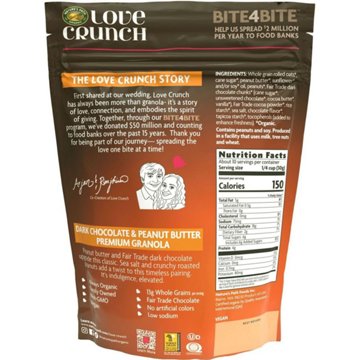 Nature's Path Love Crunch Organic Granola - Dark Chocolate & Peanut Butter