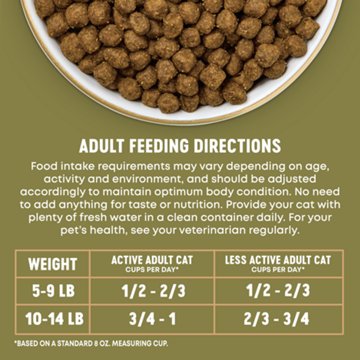 Heritage Ranch by H-E-B Grain-Free Adult Indoor Dry Cat Food - Chicken & Chickpea, 6 lbs