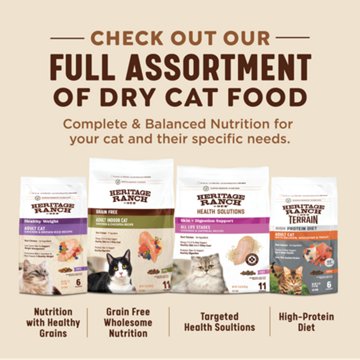 Heritage Ranch by H-E-B Grain-Free Adult Indoor Dry Cat Food - Chicken & Chickpea, 11 lbs