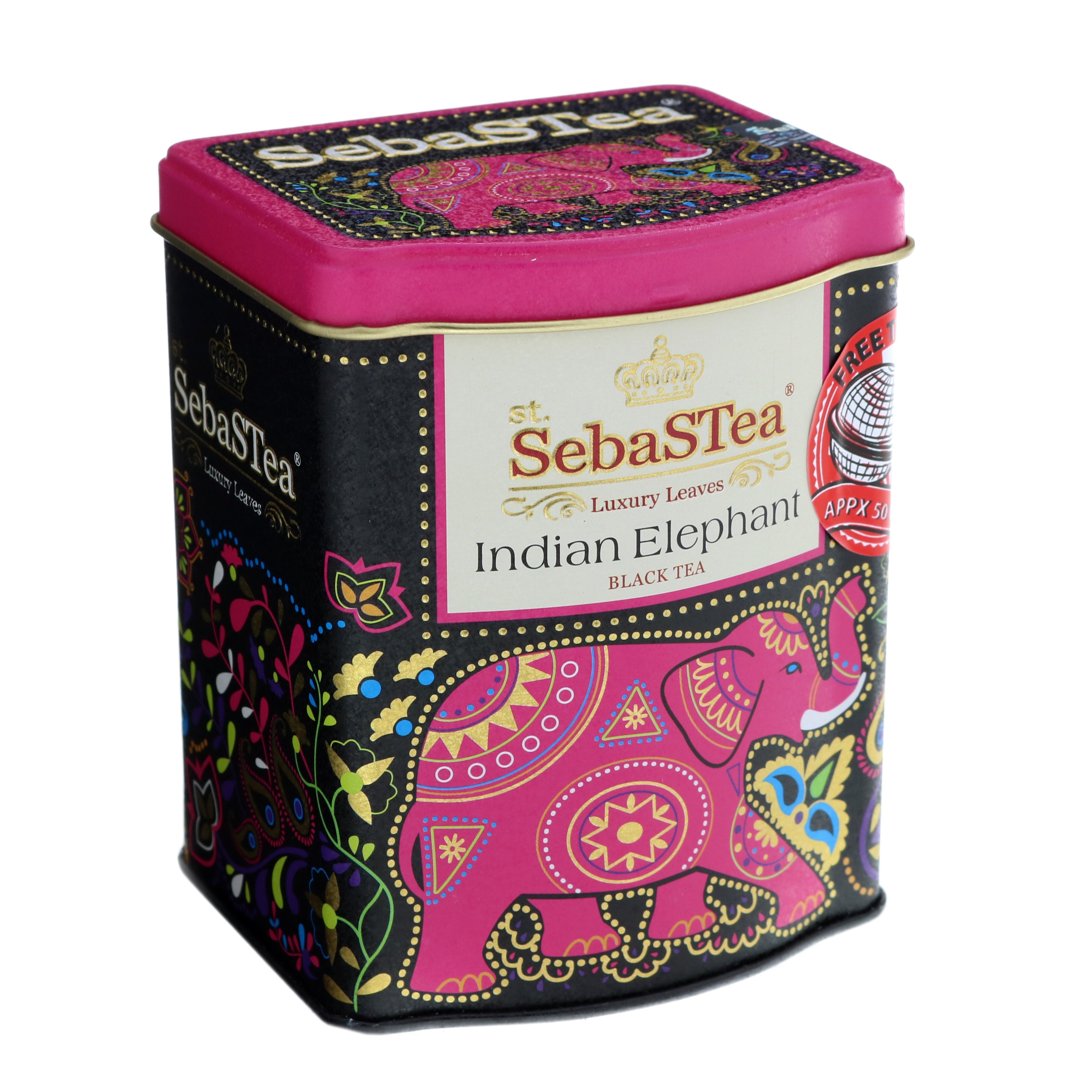 SebaSTea Indian Elephant Black Tea Luxury Leaves Shop Tea at HEB