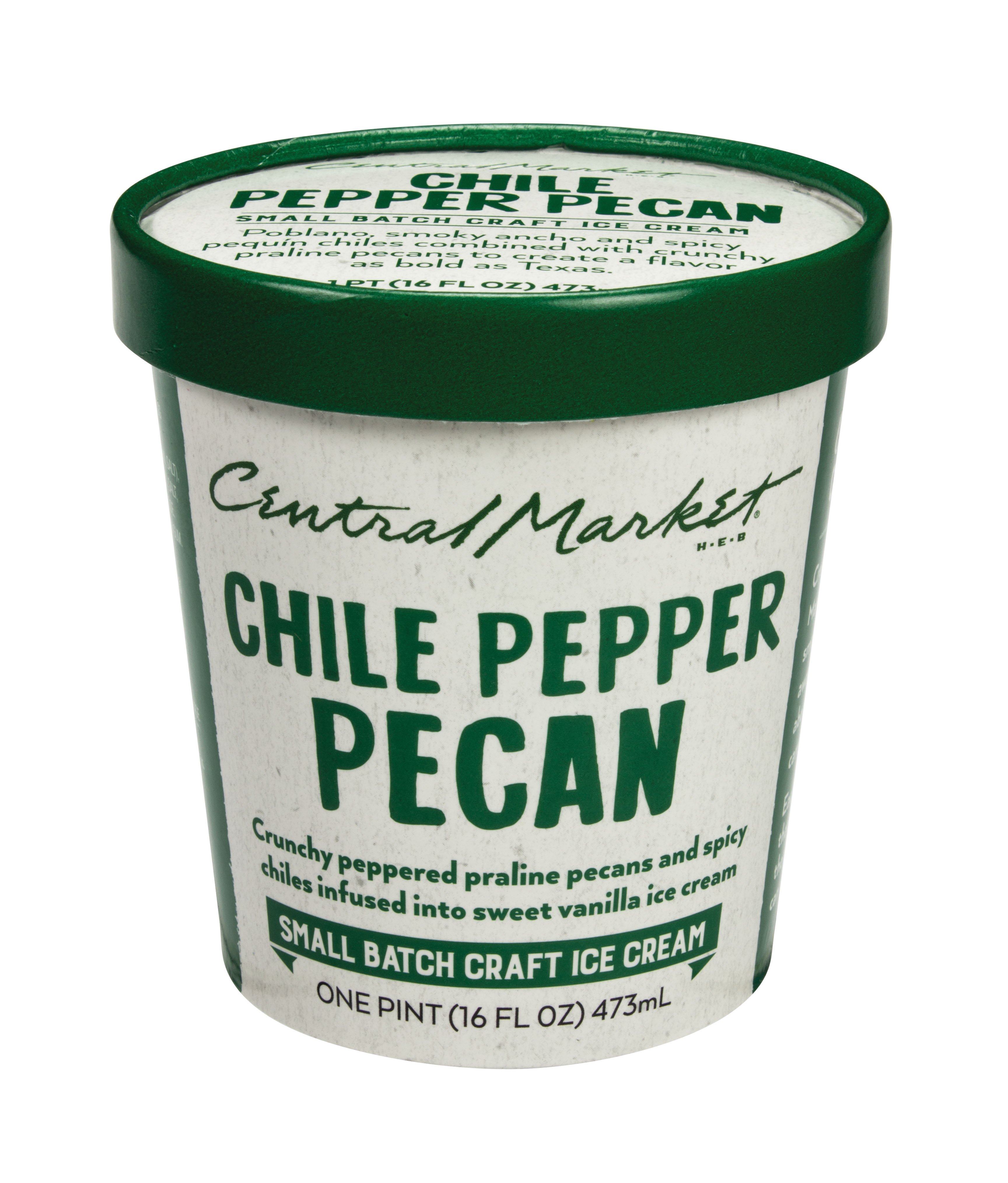 Central Market Chile Pepper Pecan Ice Cream Shop Ice cream at HEB