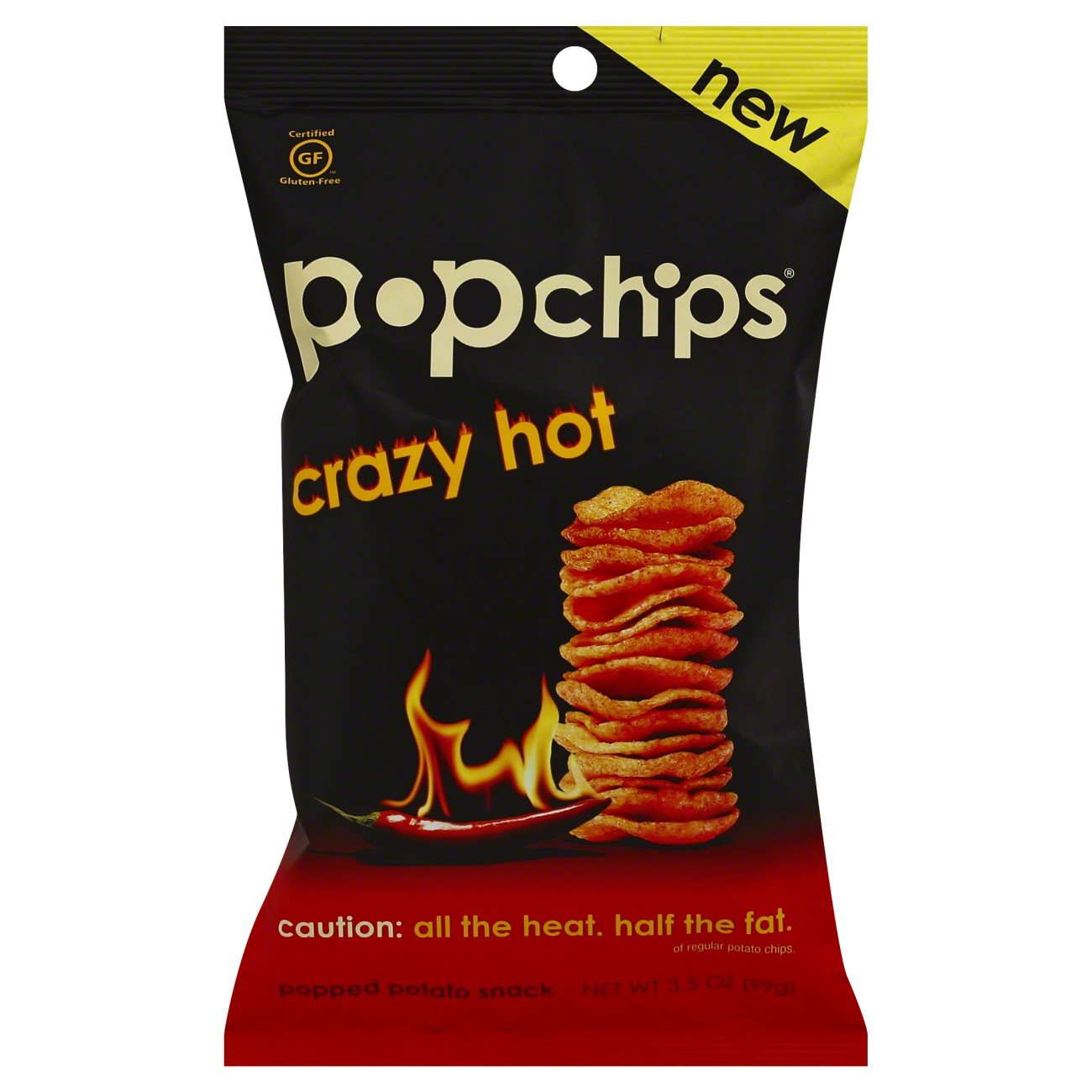 Popchips Crazy Hot - Shop Chips at H-E-B