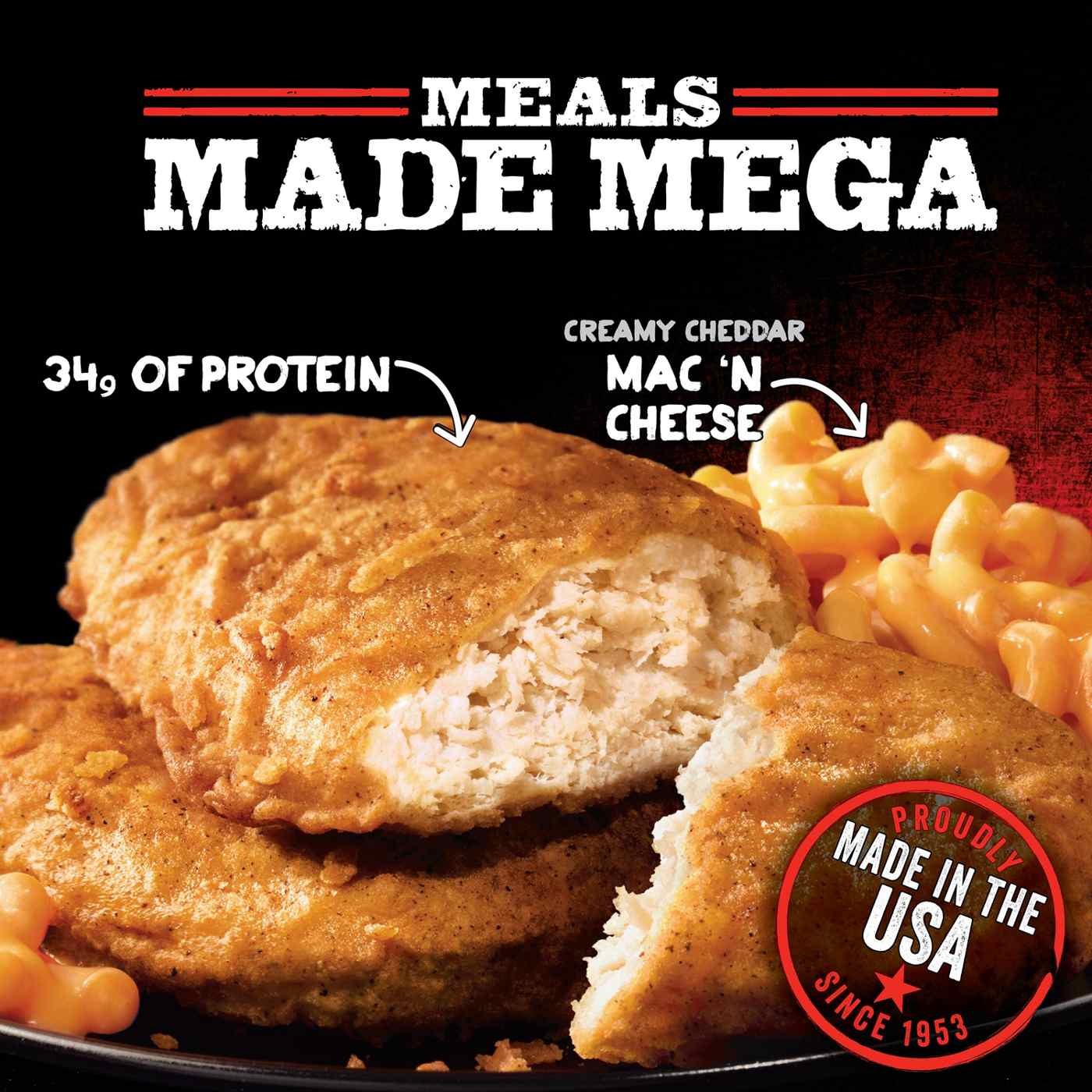 Banquet Mega Meals Boneless Fried Chicken; image 2 of 7