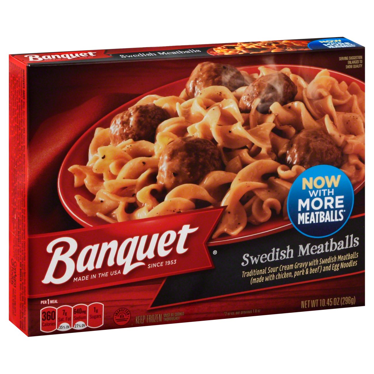 Banquet Swedish Meatballs Shop Entrees & Sides at HEB