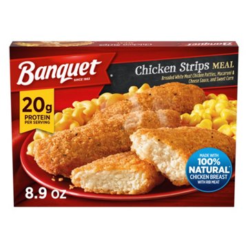 Banquet Chicken Strips with Mac & Cheese Frozen Meal