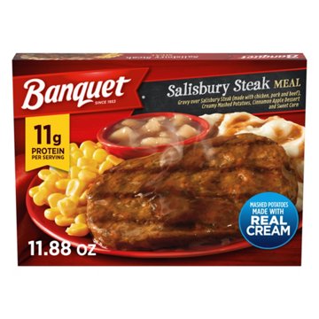 Banquet Salisbury Steak Frozen Meal