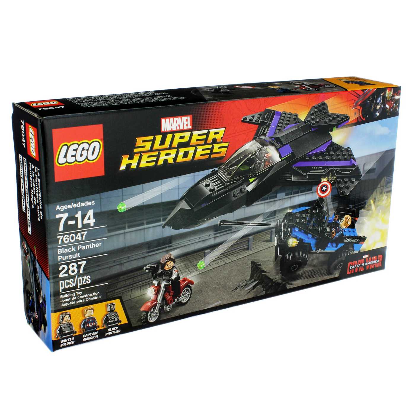 LEGO Marvel Super Heroes Black Panther Pursuit - Shop Lego & Building  Blocks at H-E-B