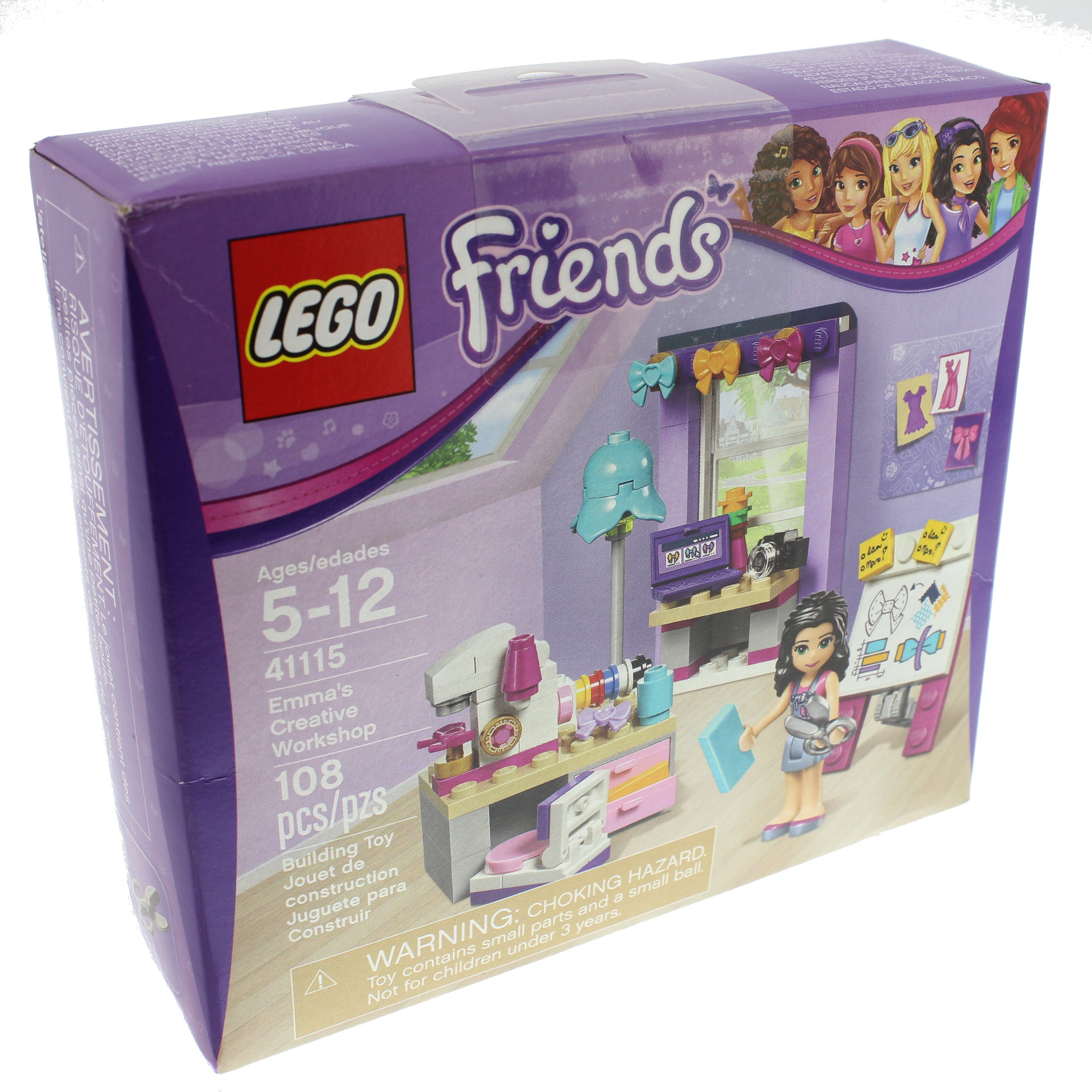 Lego friends best sale emma's creative workshop