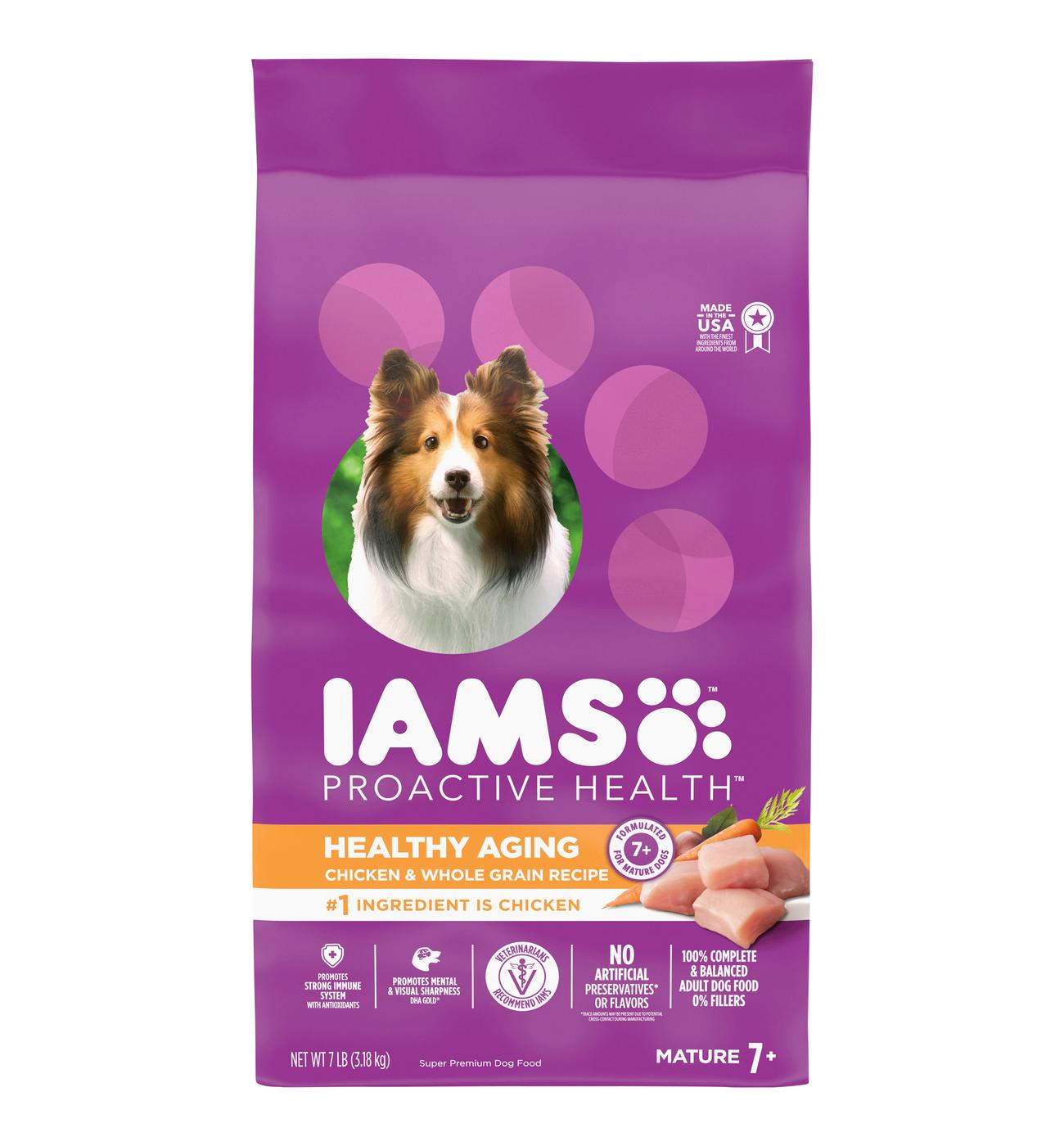 IAMS ProActive Healthy Aging Mature Dry Dog Food Shop Food at H E B