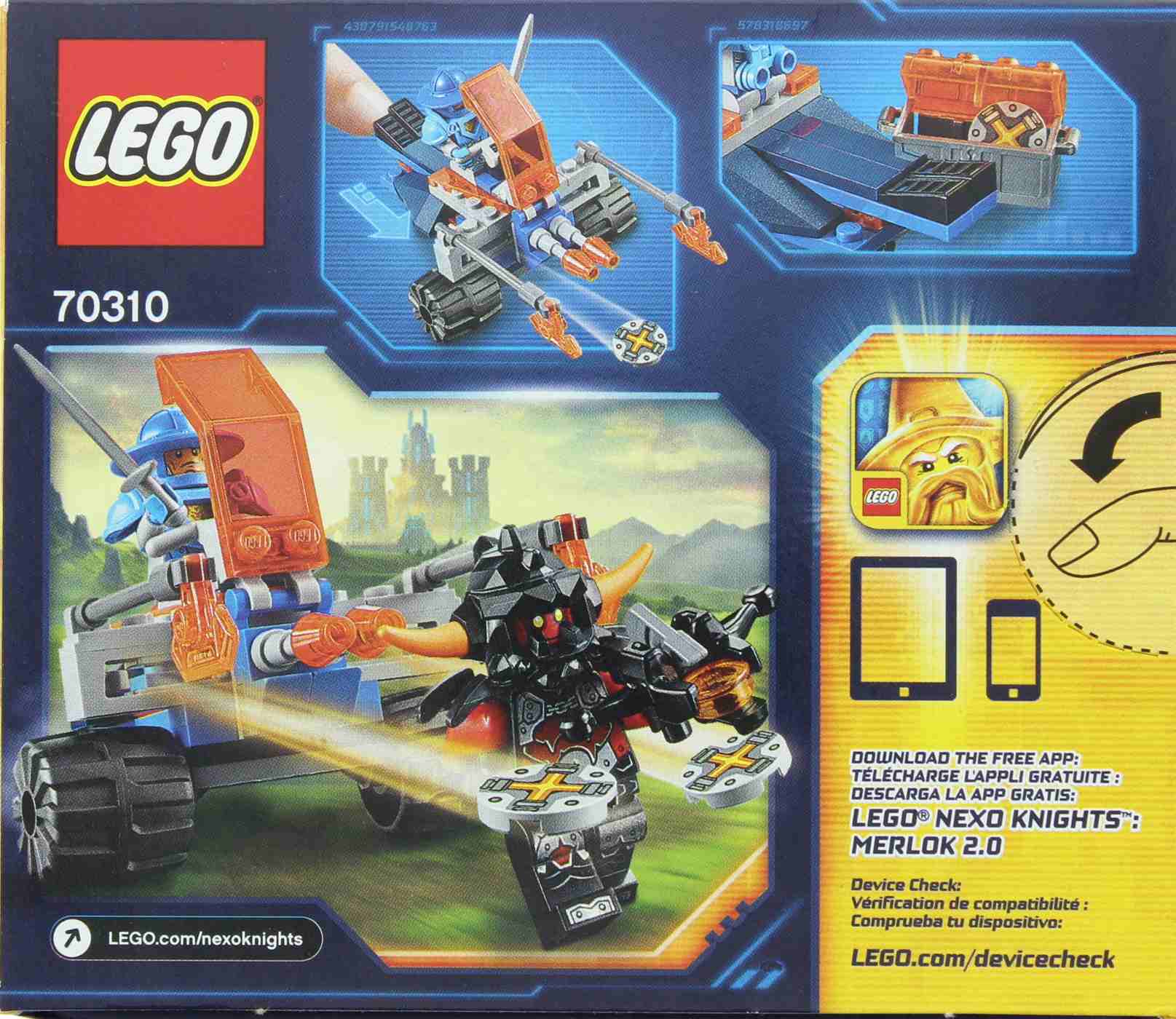 LEGO Nexo Knights Knighton Battle Blaster; image 2 of 2