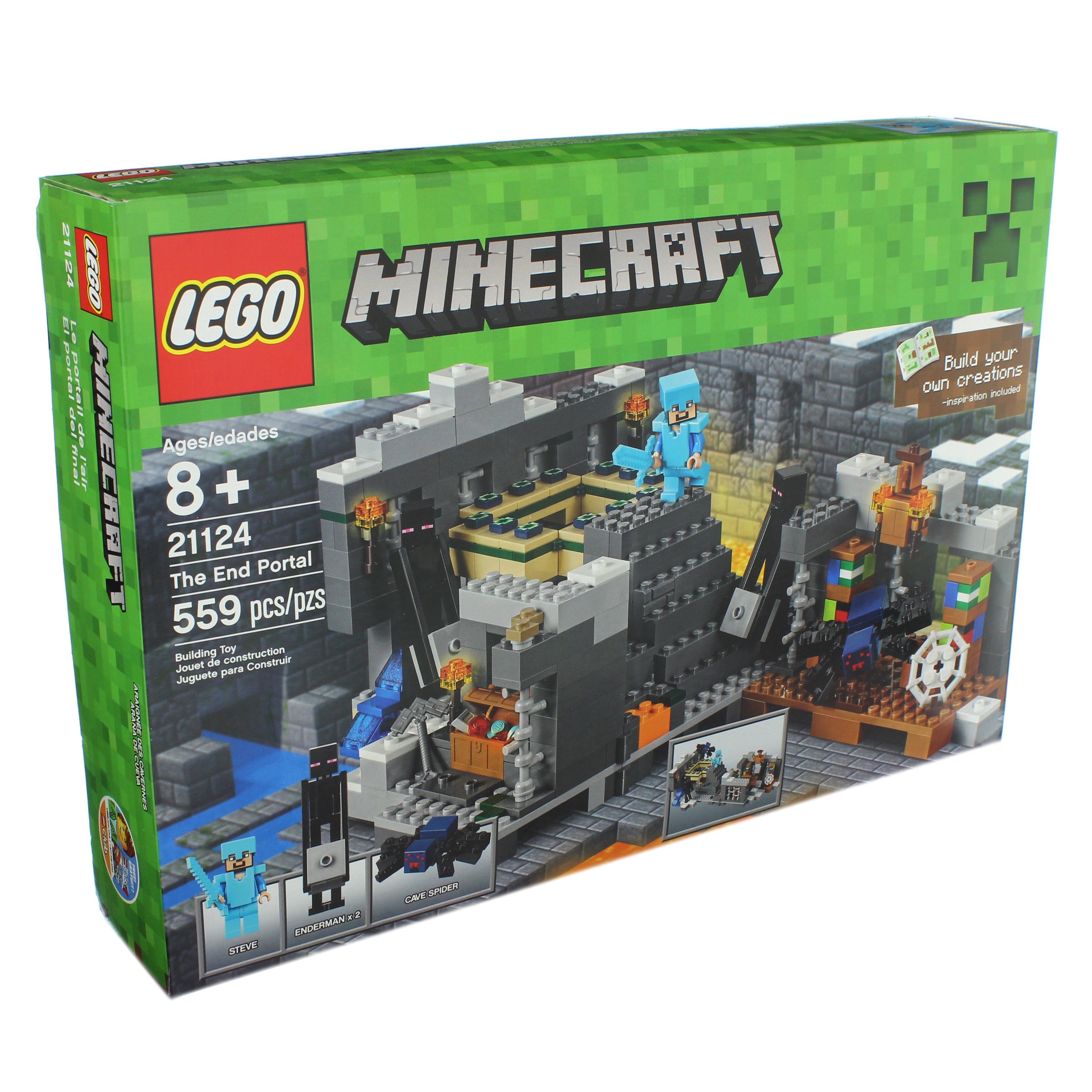 lego 21124 minecraft the end portal