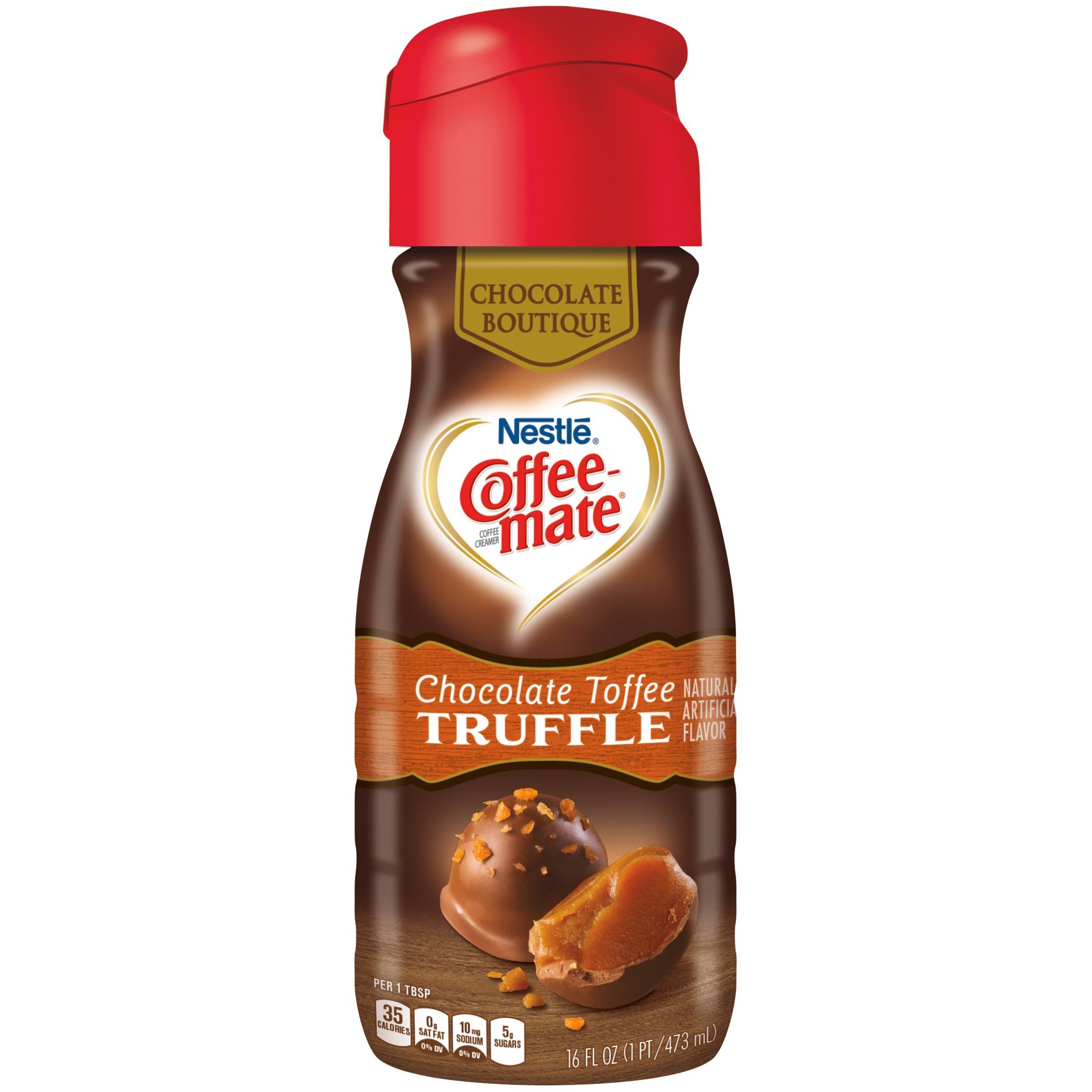 CoffeeMate Chocolate Toffee Truffle Coffee Creamer Shop Coffee
