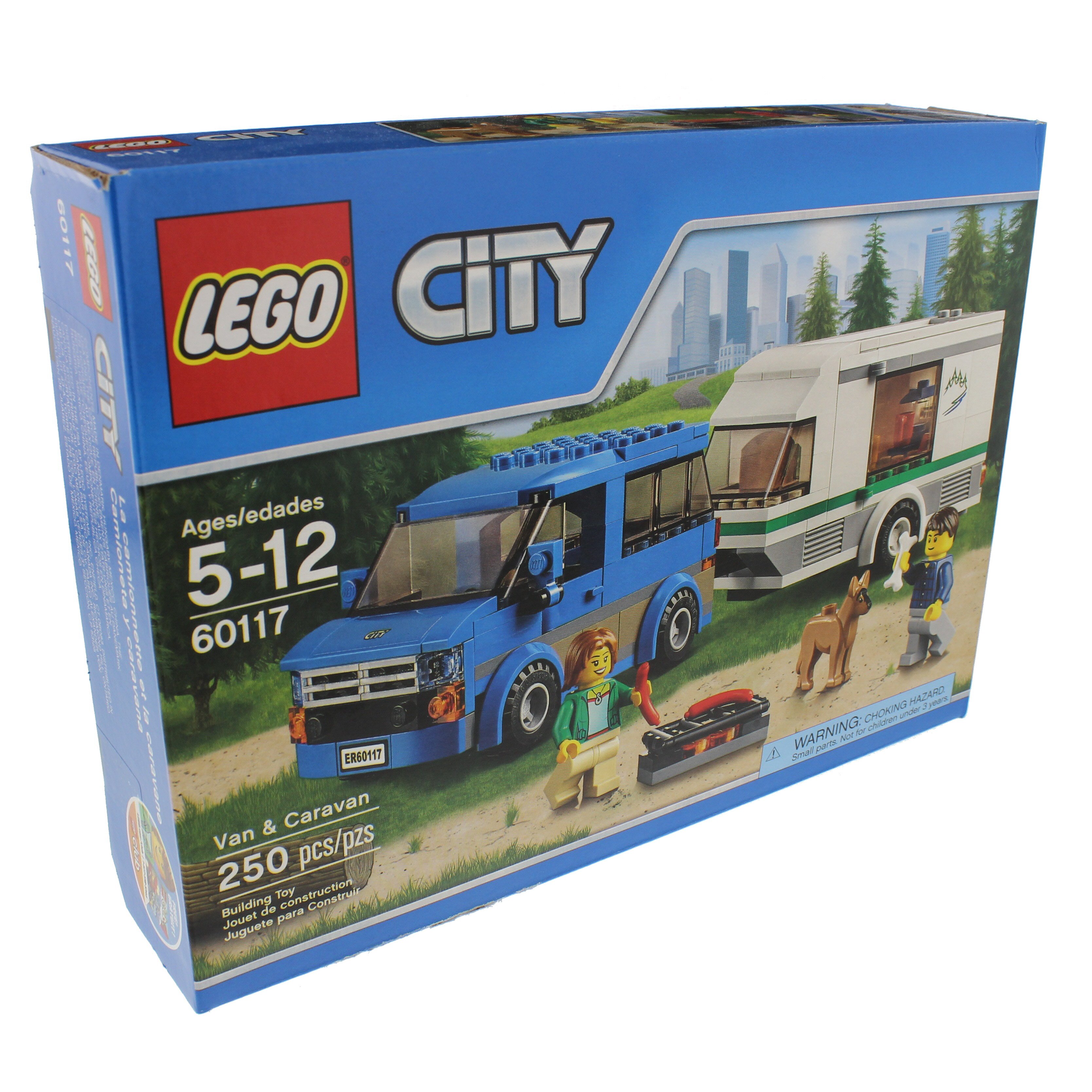 lego van and caravan