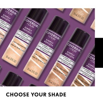 Covergirl Simply Ageless 3-in-1 Liquid Foundation 220 Creamy Natural