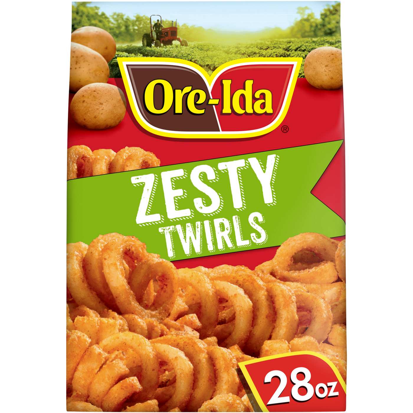 Ore-Ida Zesty Seasoned Curly Fries; image 1 of 5