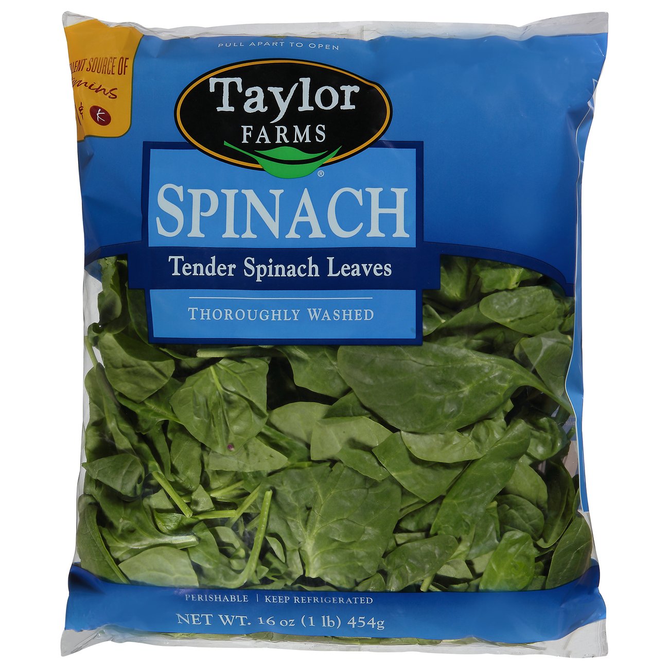 Taylor Farms Get Cooking Fresh Spinach - Shop Lettuce & leafy greens at ...