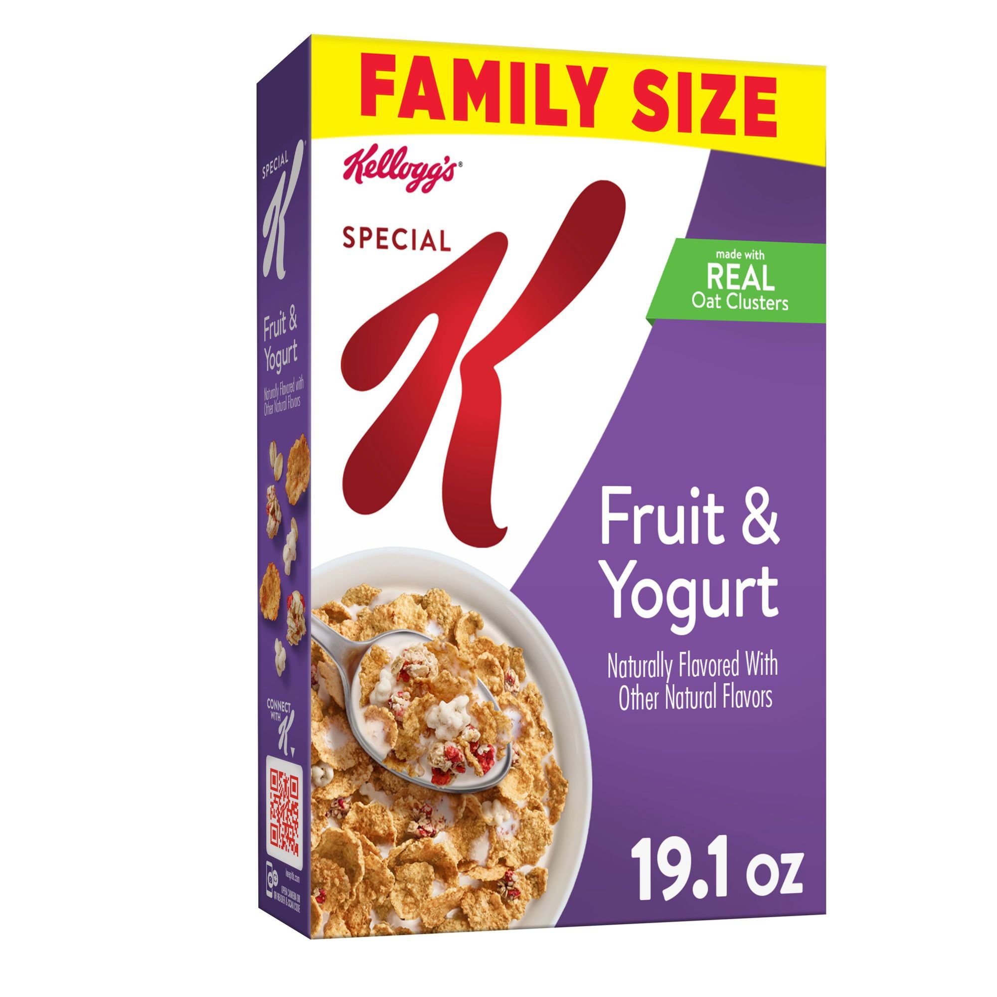 Kellogg's Special K Fruit and Yogurt Cold Breakfast Cereal - Shop Cereal at  H-E-B