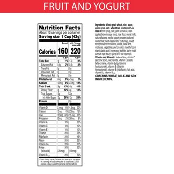 Kellogg's Special K Fruit and Yogurt Cold Breakfast Cereal, 19.1 oz