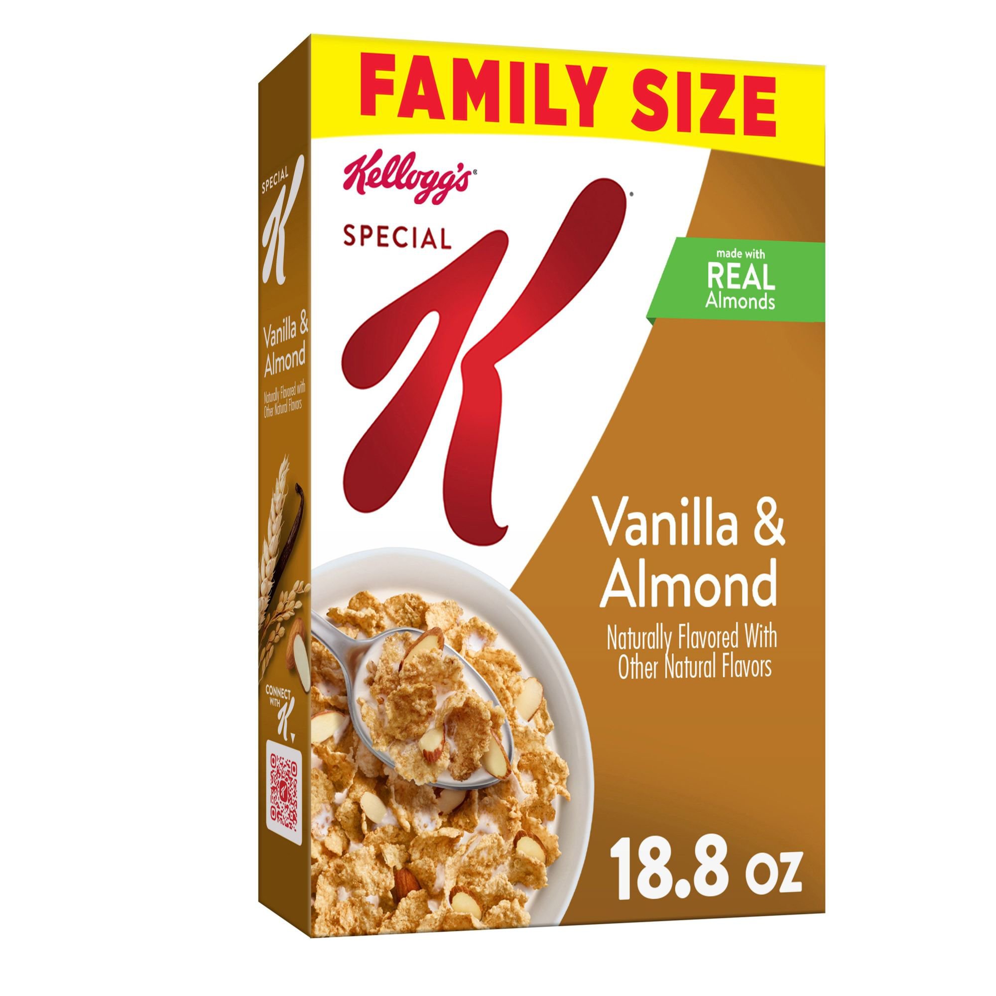 Kellogg S Special K Vanilla And Almond Breakfast Cereal Family Size Shop Cereal At H E B