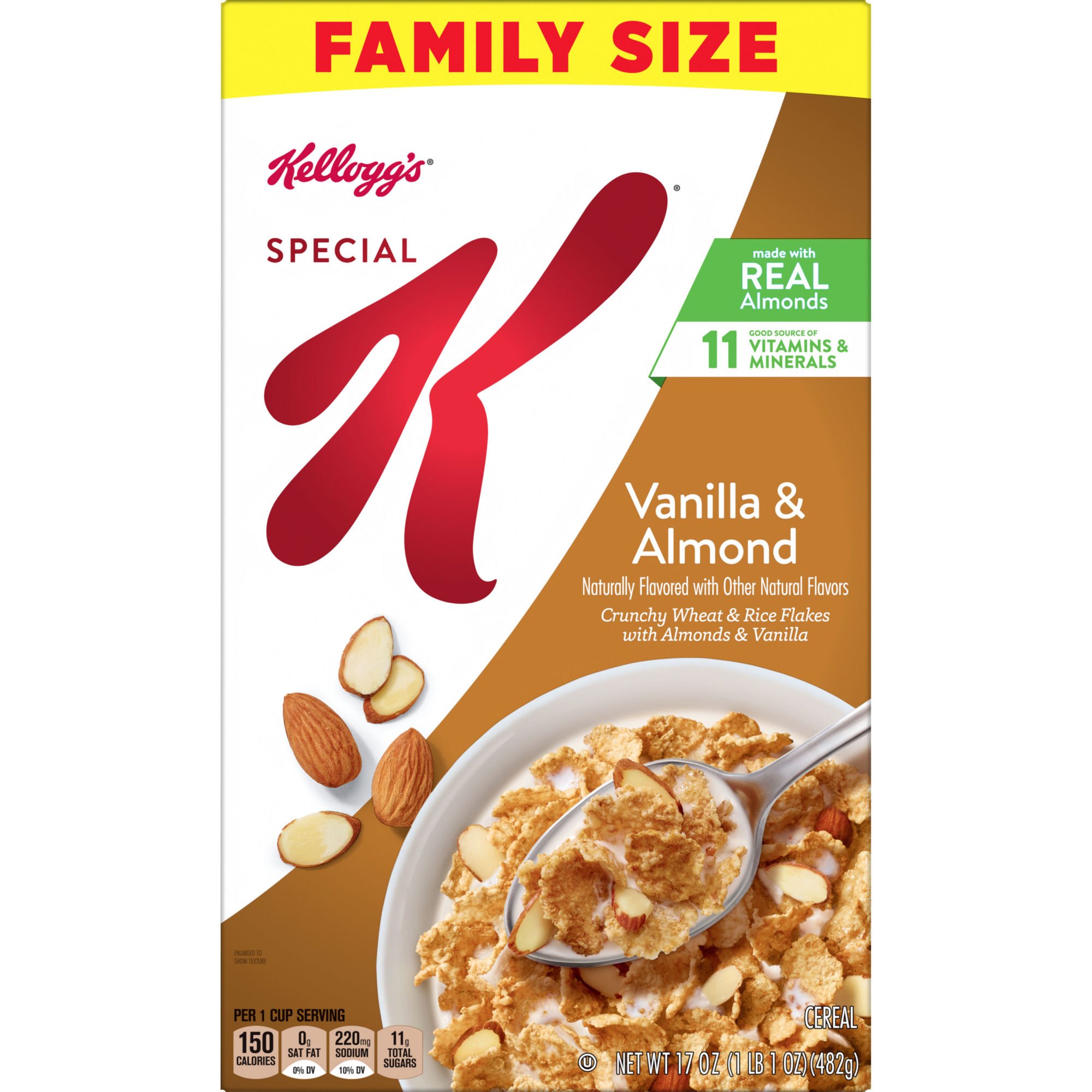 Kellogg's Special K Vanilla and Almond Cold Breakfast Cereal Shop