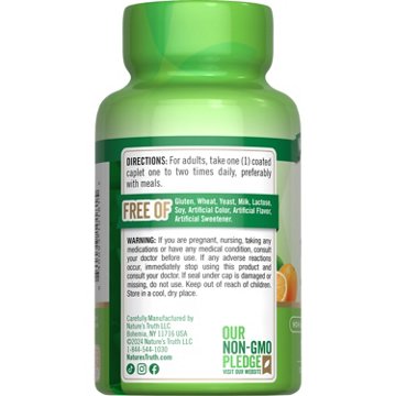 Nature's Truth Vitamin C 1000mg Coated Caplets