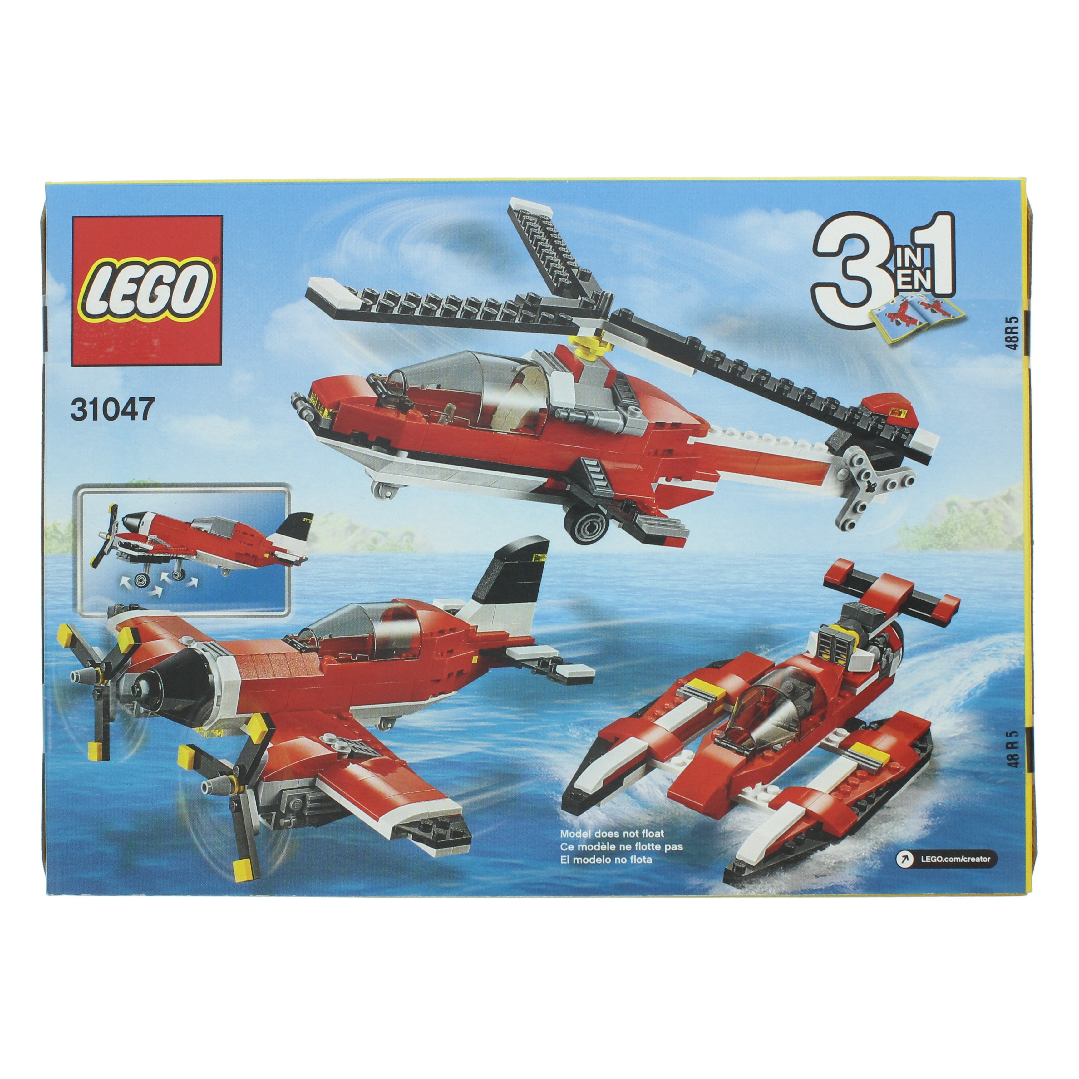 LEGO® Creator 3 en 1 31047 L'avion à hélices - Lego - Achat & prix